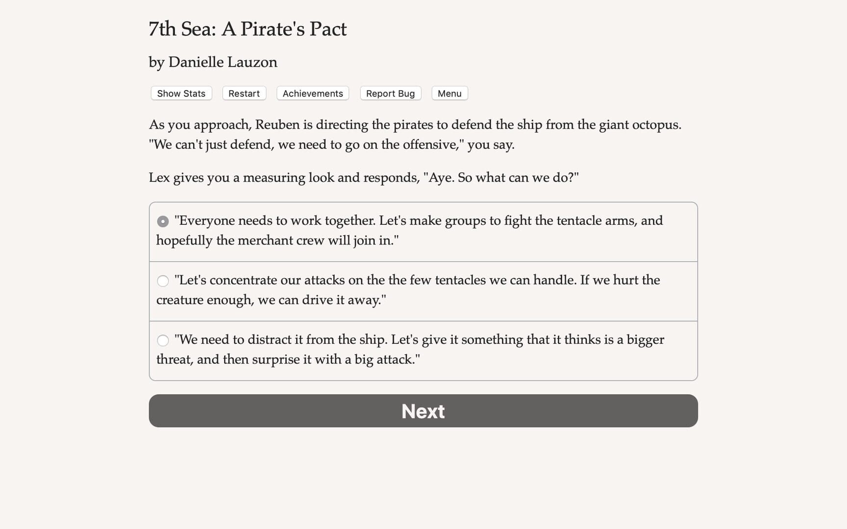 Foto do jogo 7th Sea: A Pirate's Pact