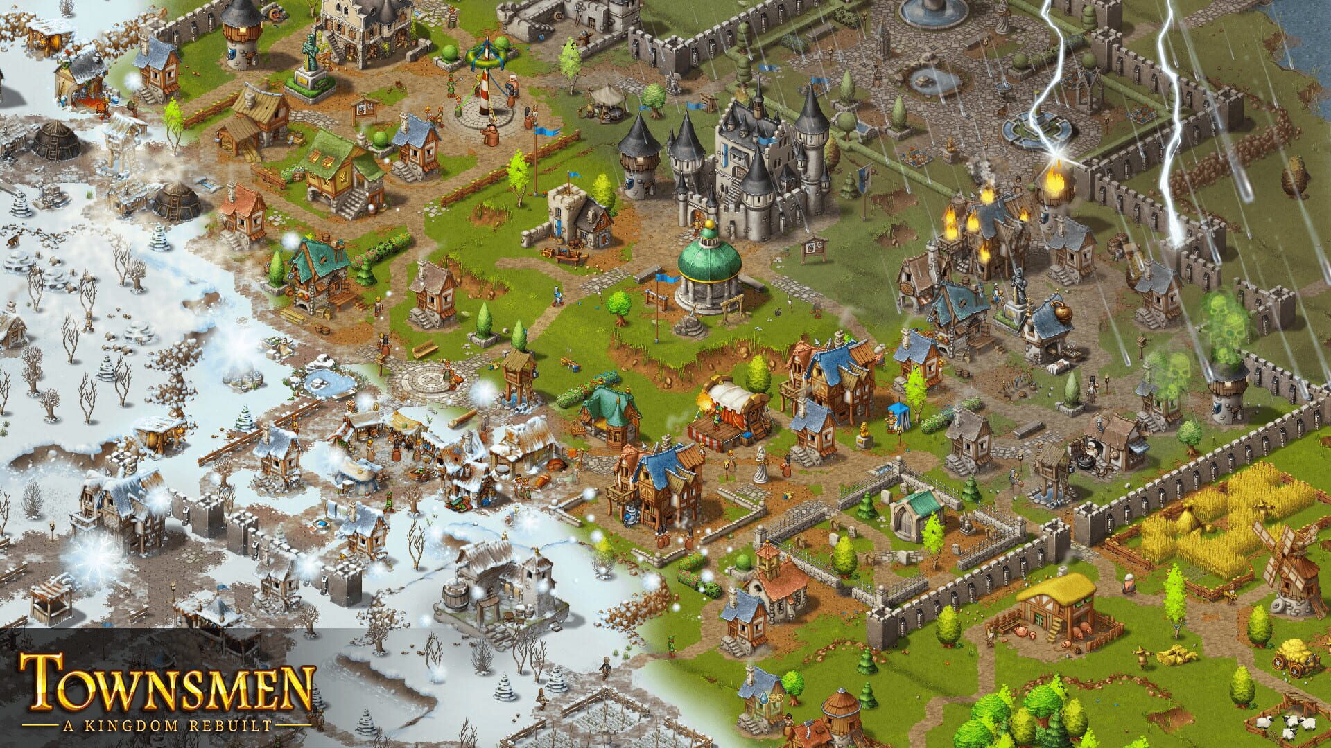 Foto do jogo Townsmen: A Kingdom Rebuilt