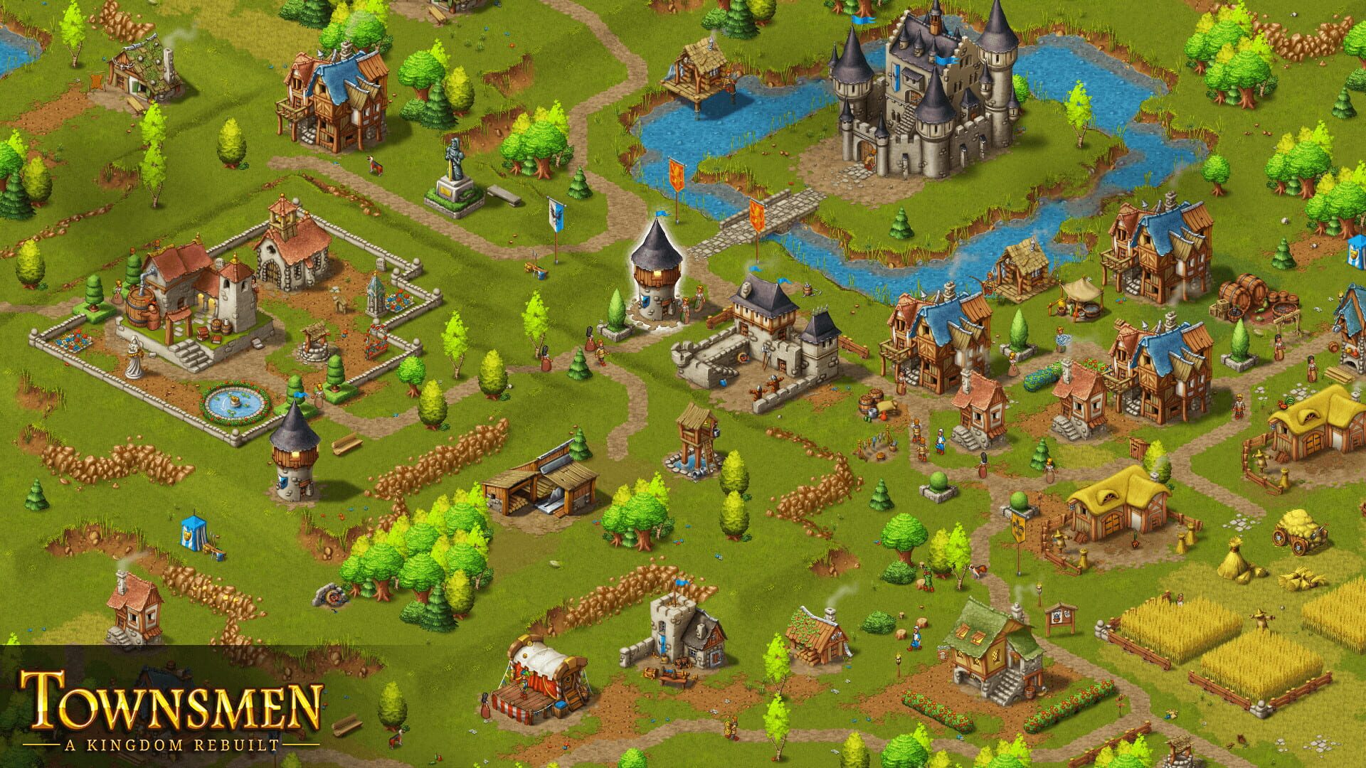 Foto do jogo Townsmen: A Kingdom Rebuilt