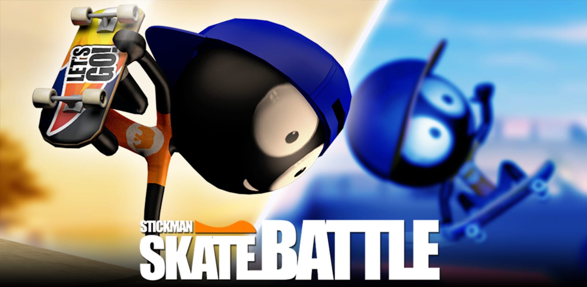 Foto do jogo Stickman Skate Battle