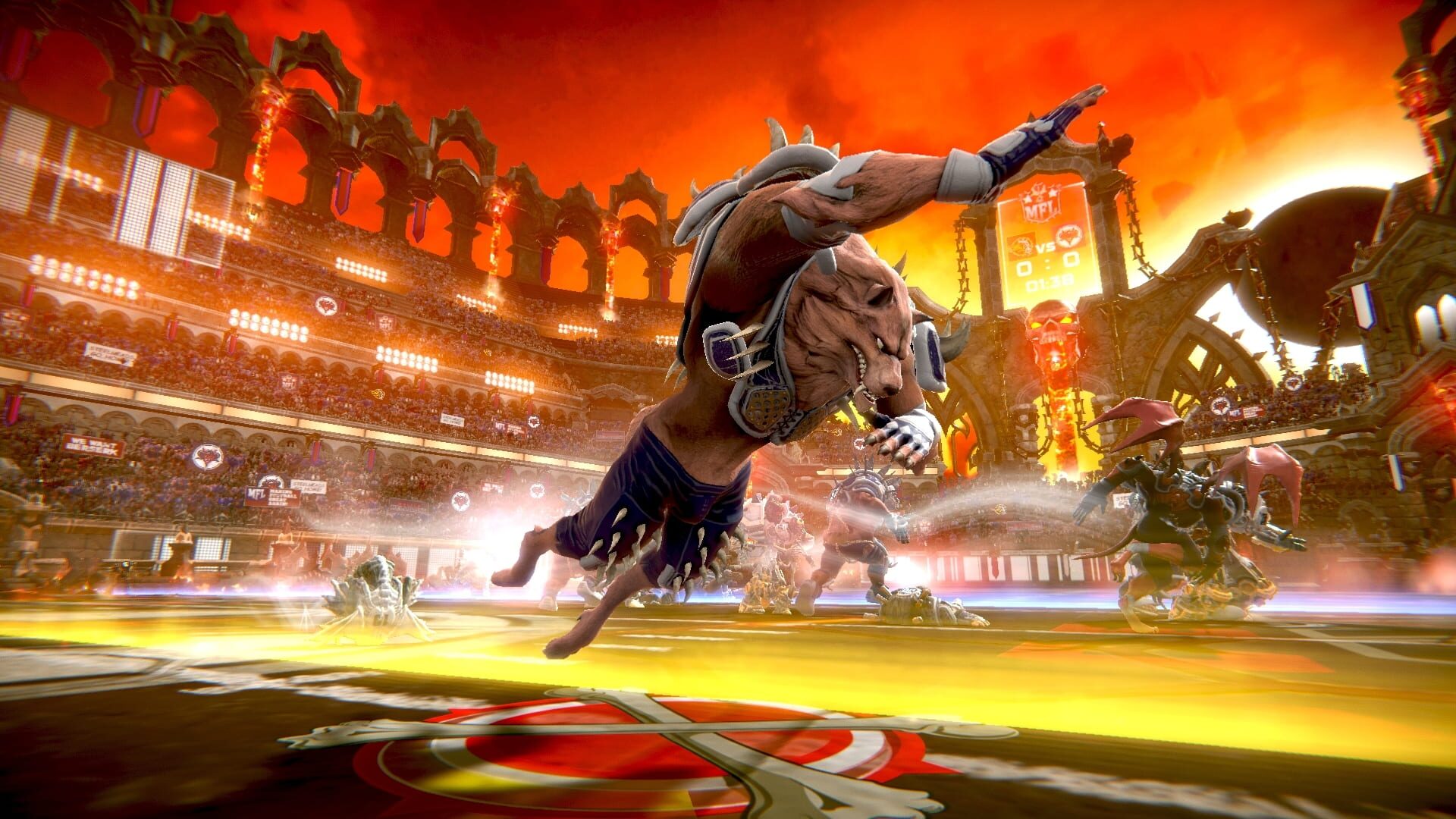 Foto do jogo Mutant Football League: Werewolf Rampage Pack