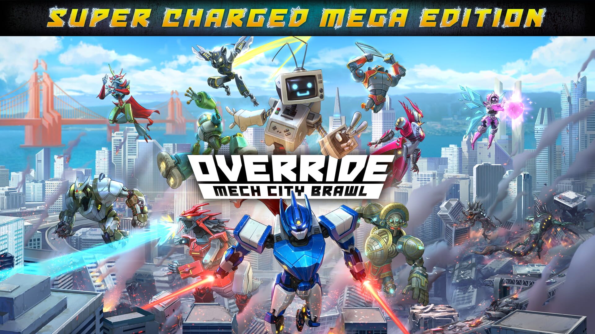 Foto do jogo Override: Mech City Brawl - Super Charged Mega Edition
