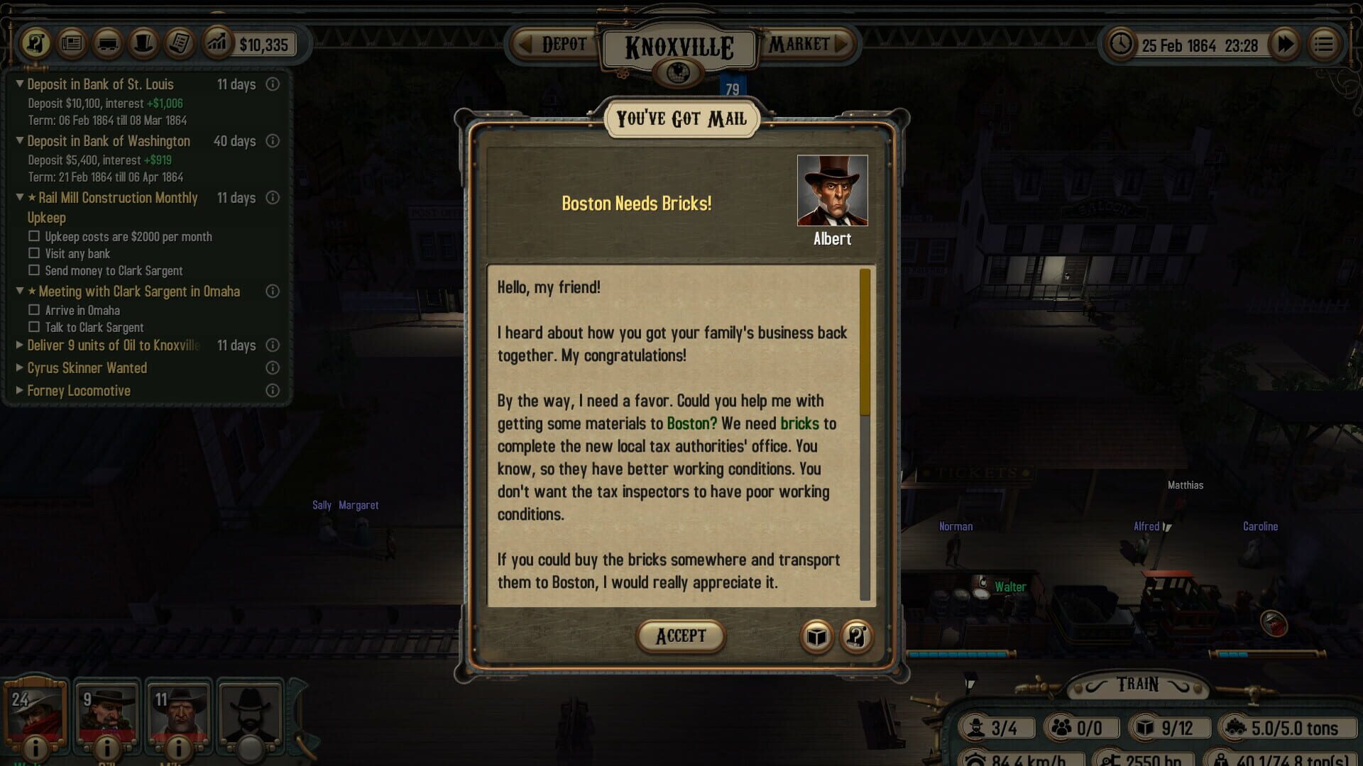 Foto do jogo Bounty Train: New West