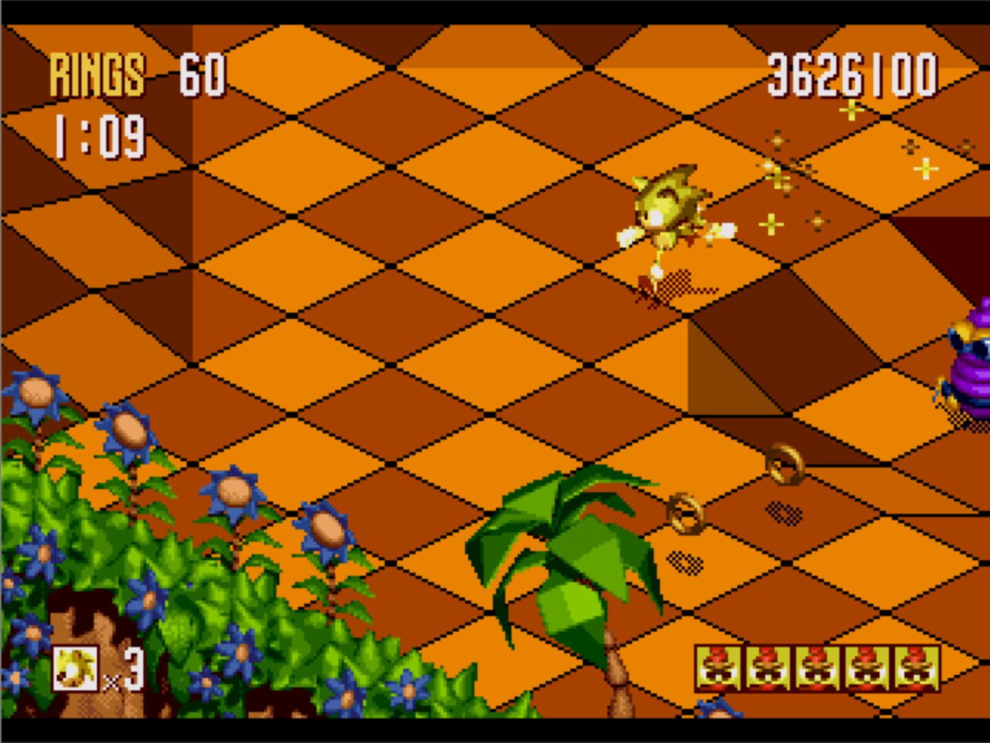 Foto do jogo Sonic 3D Blast: Director's Cut