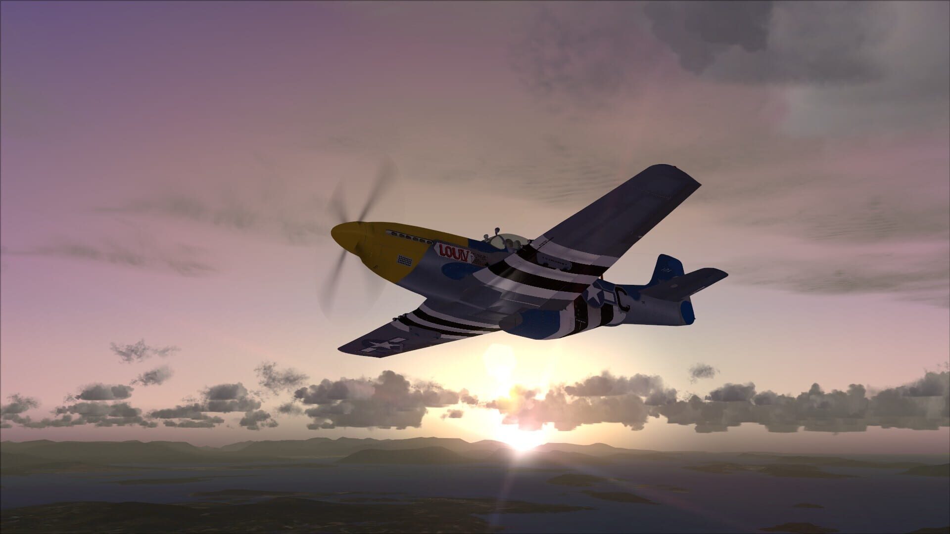 Foto do jogo Microsoft Flight Simulator X: Steam Edition - P-51D Mustang