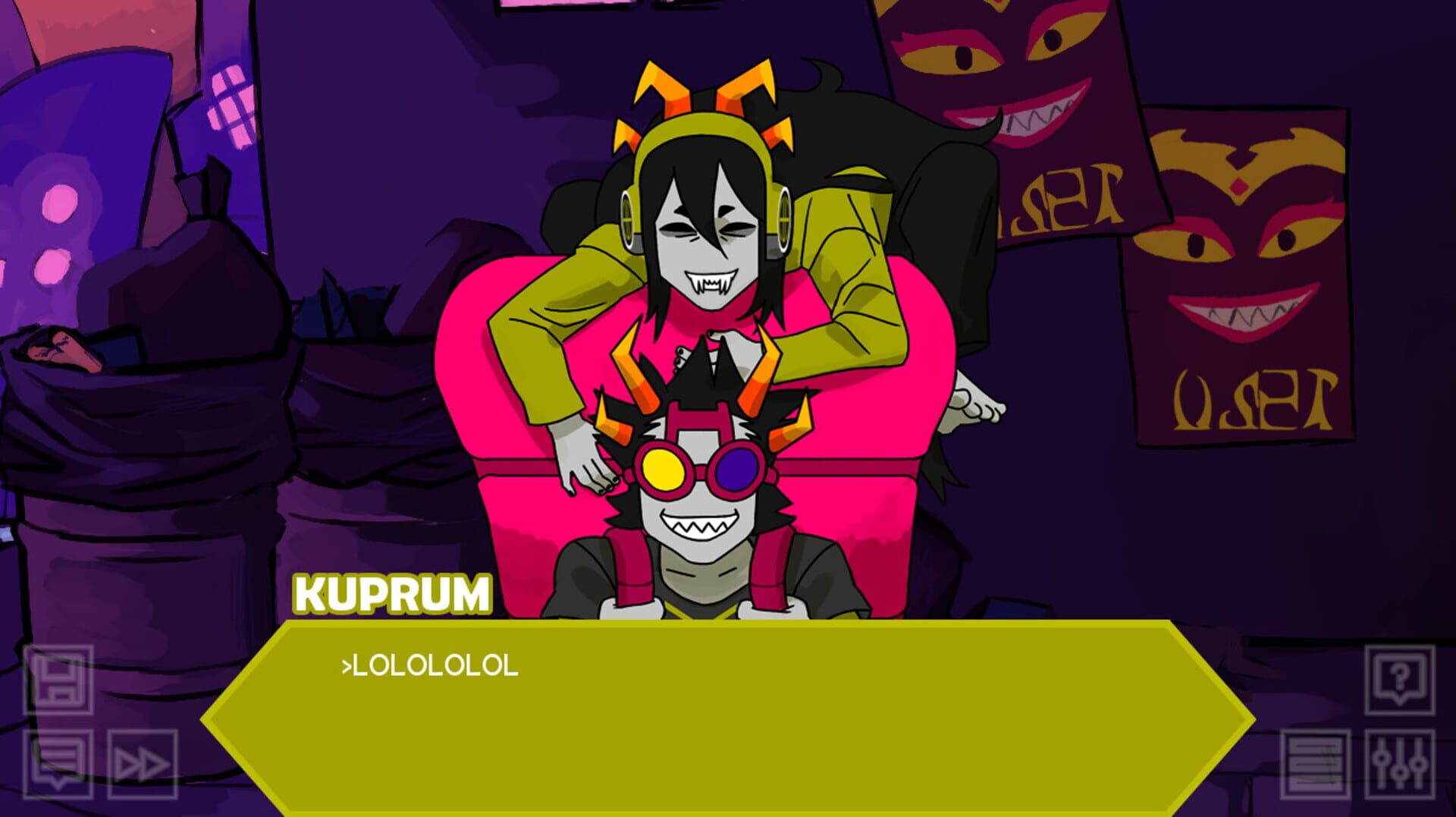 Foto do jogo Hiveswap Friendsim: Volume Six