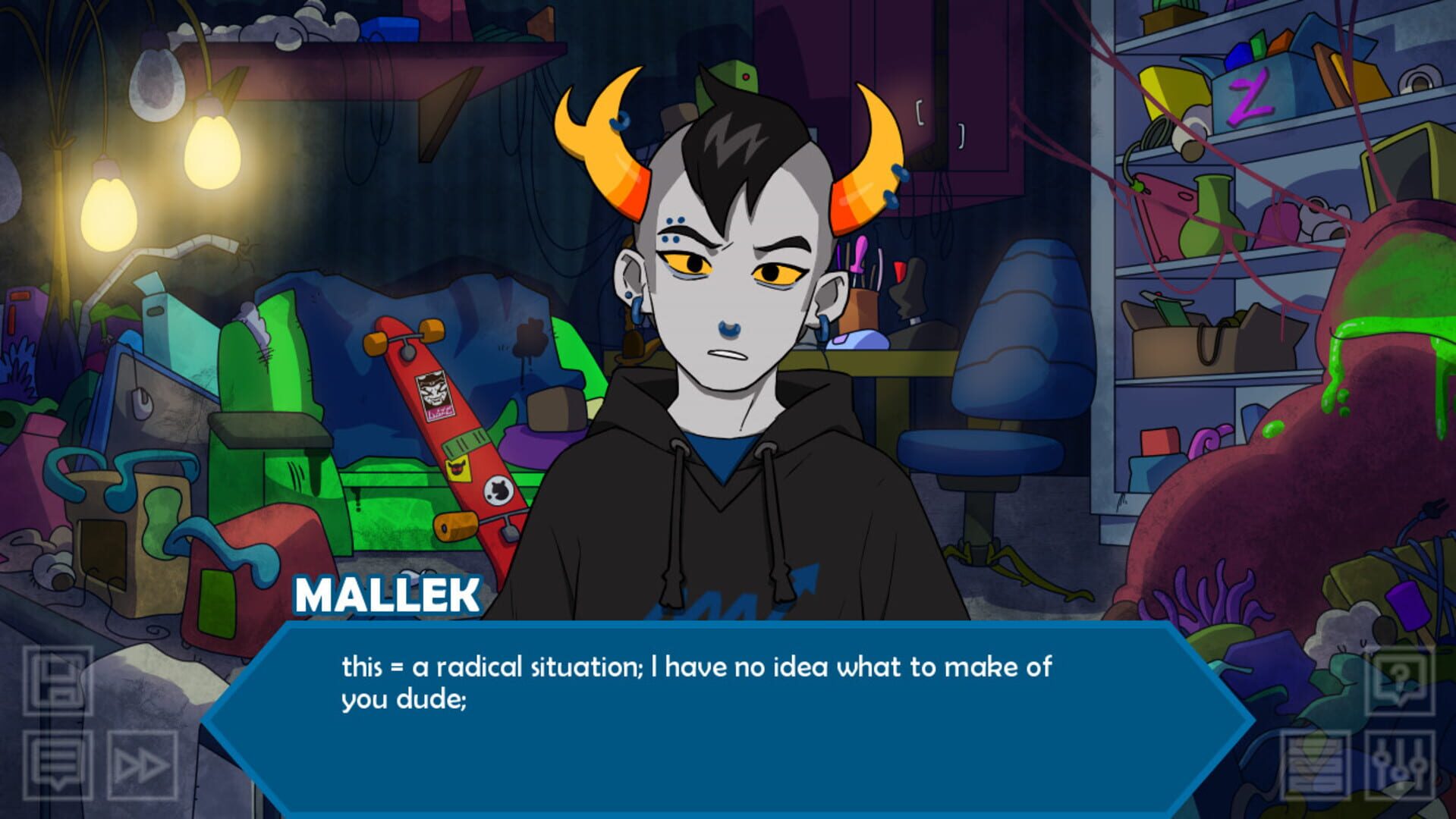Foto do jogo Hiveswap Friendsim: Volume Eleven