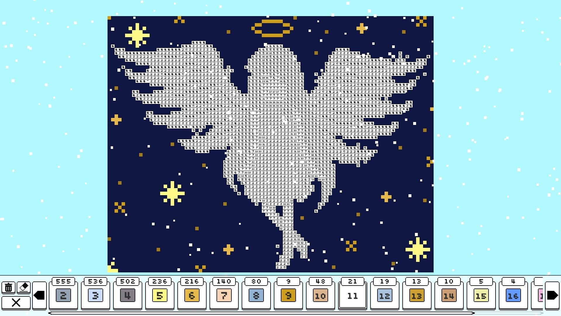 Foto do jogo Coloring Pixels: Winter Holidays Pack
