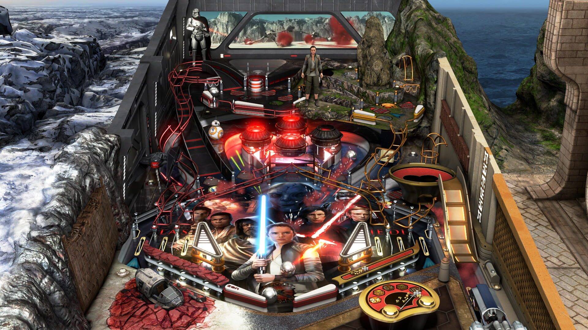 Foto do jogo Pinball FX3: Star Wars Pinball - The Last Jedi