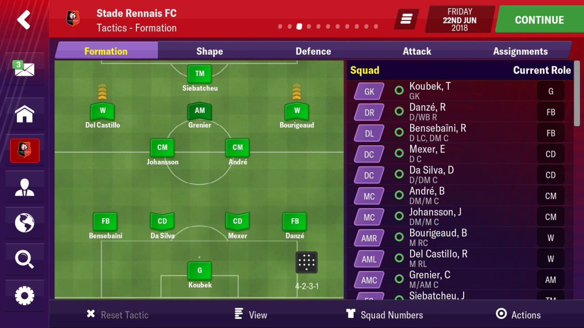 Foto do jogo Football Manager 2019 Mobile