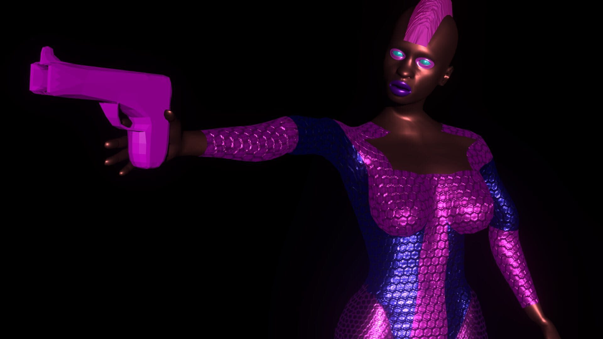 Foto do jogo Lady in a Leotard With a Gun