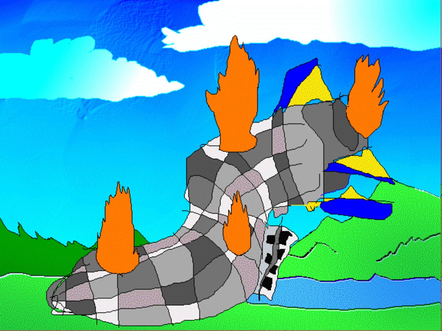 Foto do jogo Chimps on a Blimp