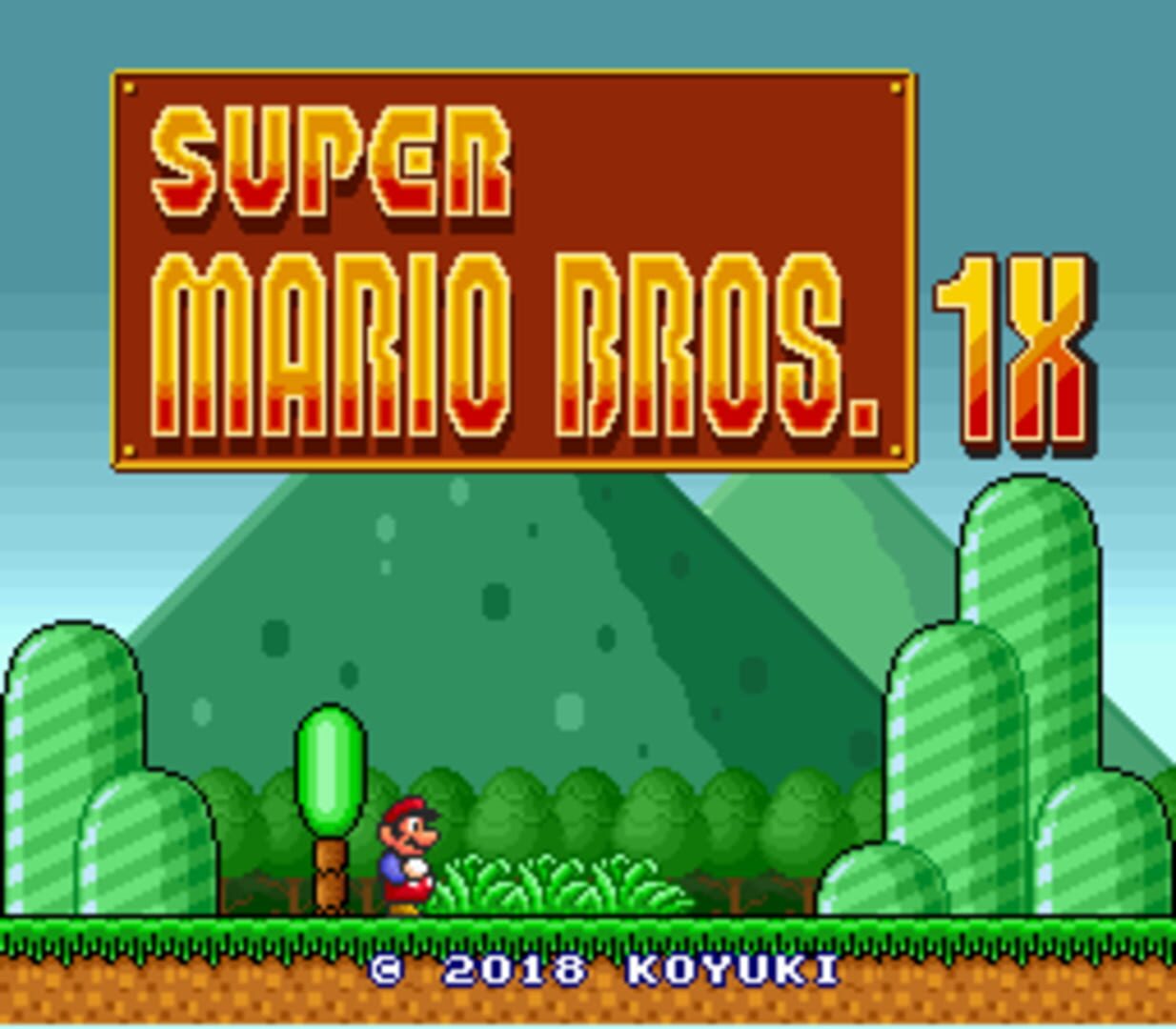 Foto do jogo Super Mario Bros. 1X