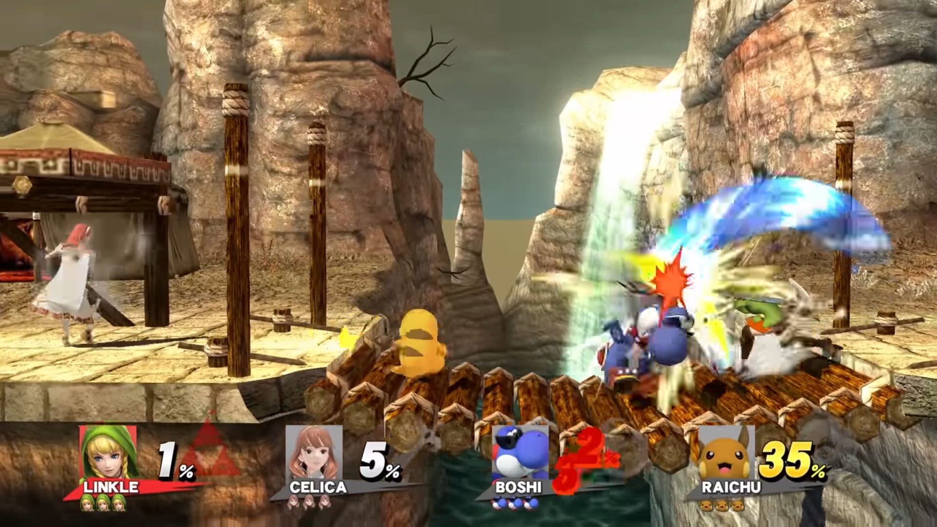 Foto do jogo Super Smash Bros. Deluxe