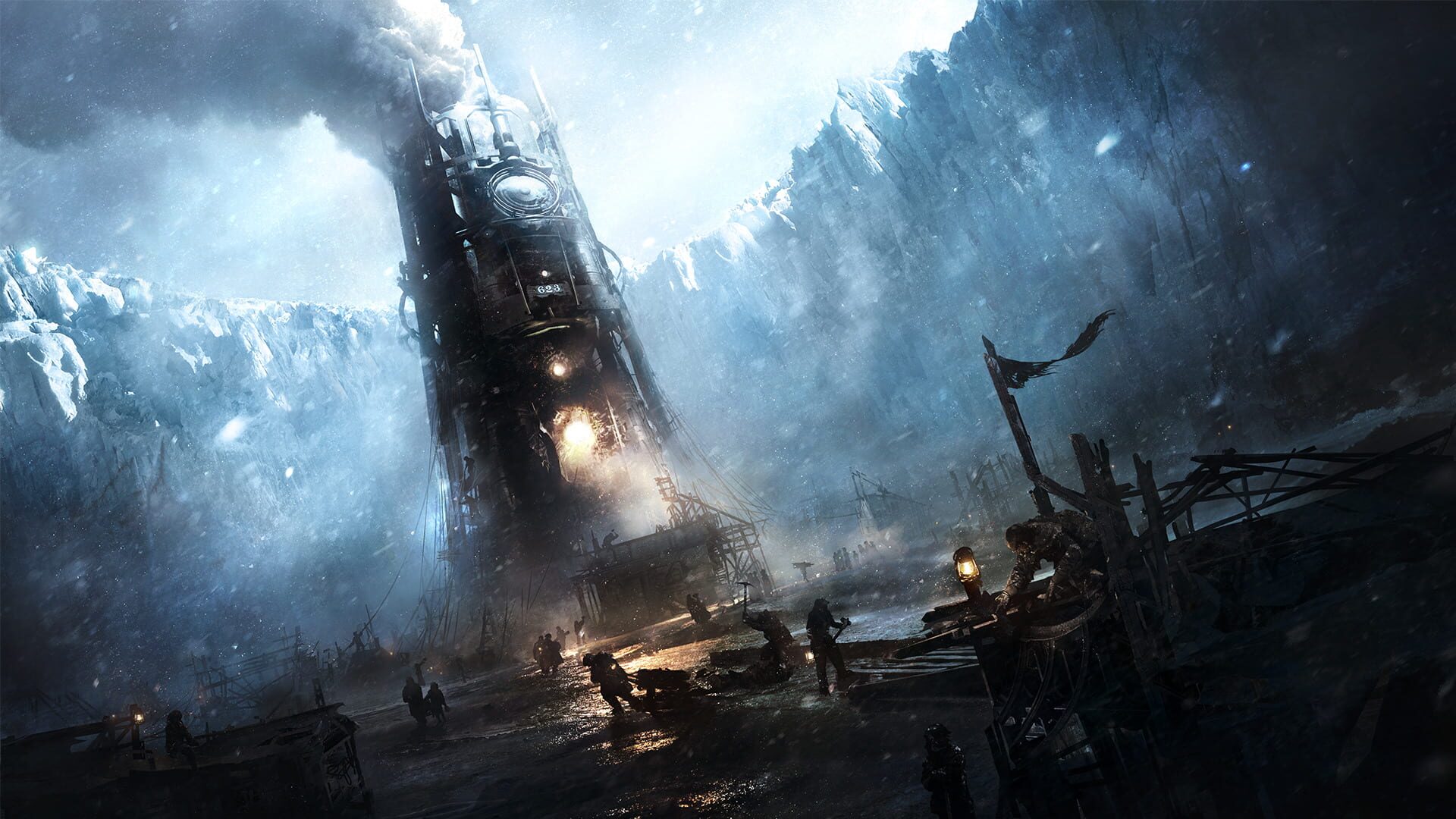 Foto do jogo Frostpunk