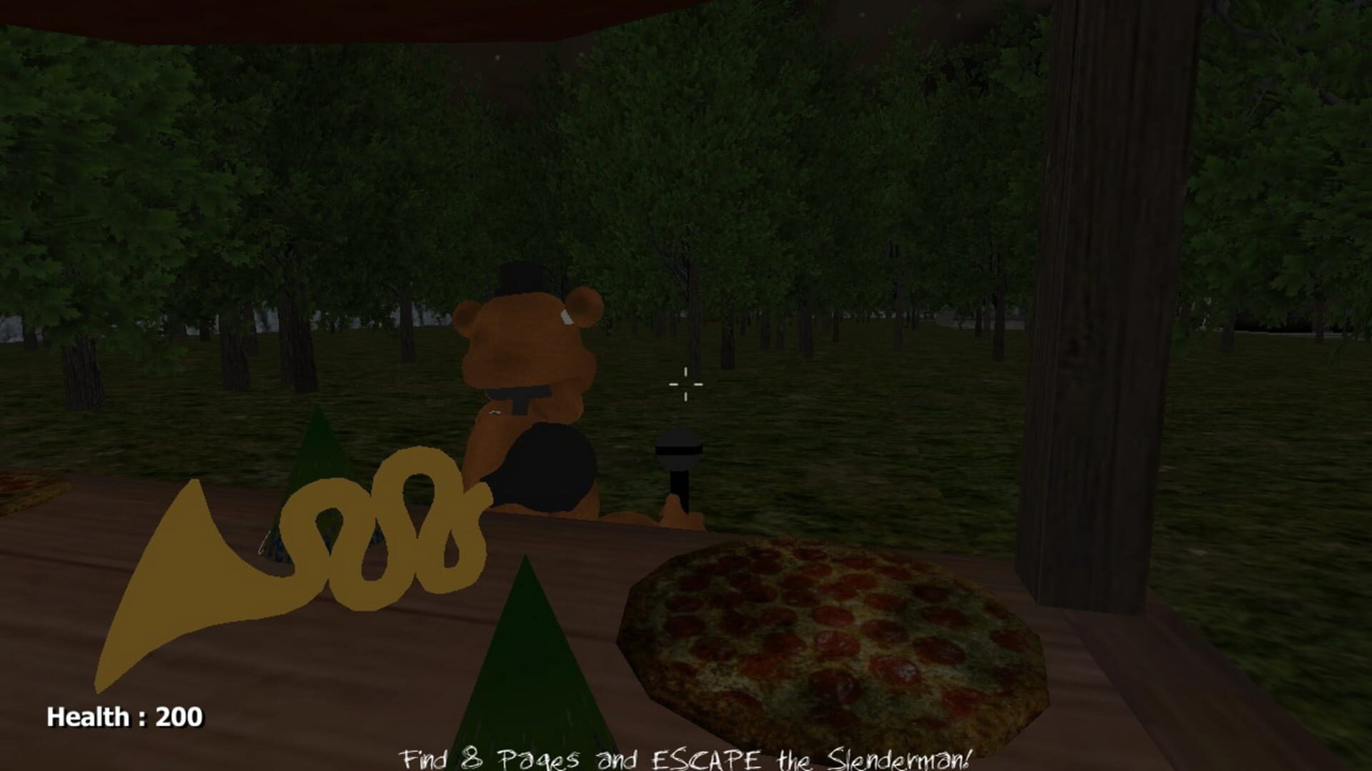 Foto do jogo Slenderman vs. Freddy the Fazbear