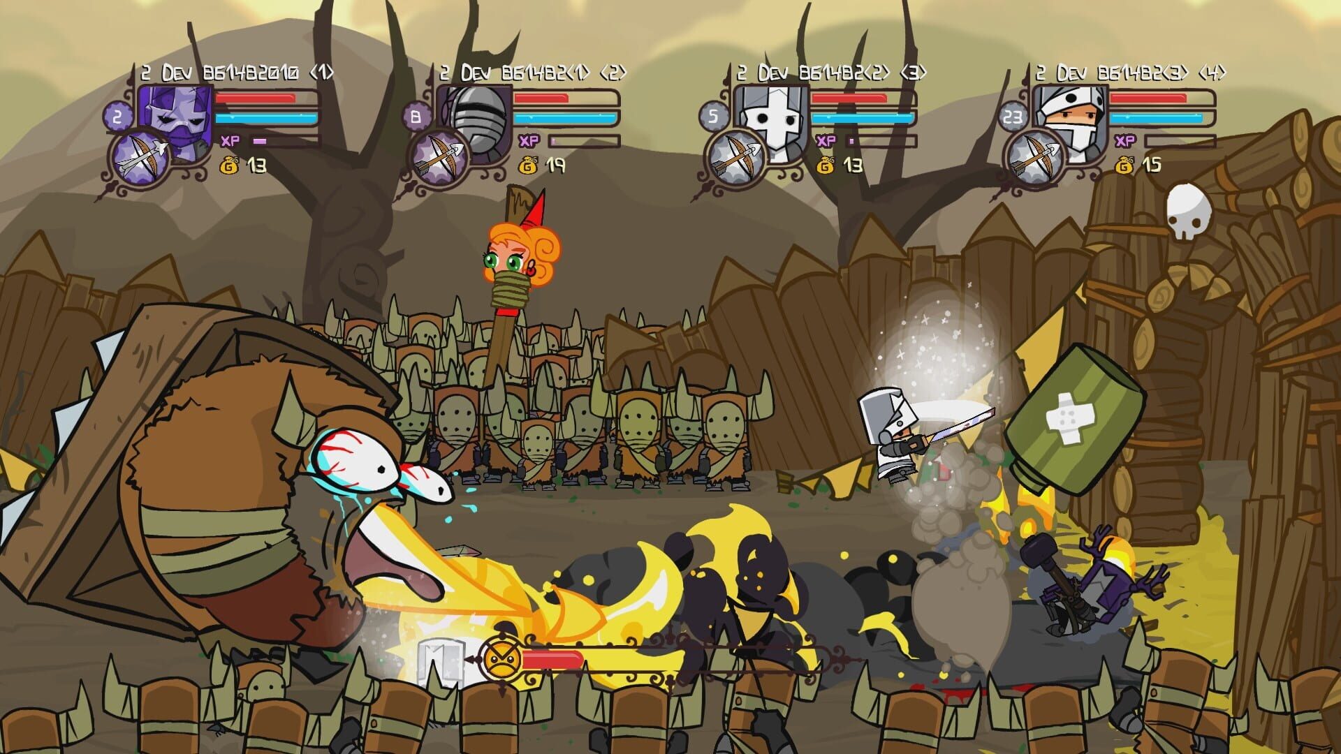 Foto do jogo Castle Crashers & Pit People Bundle
