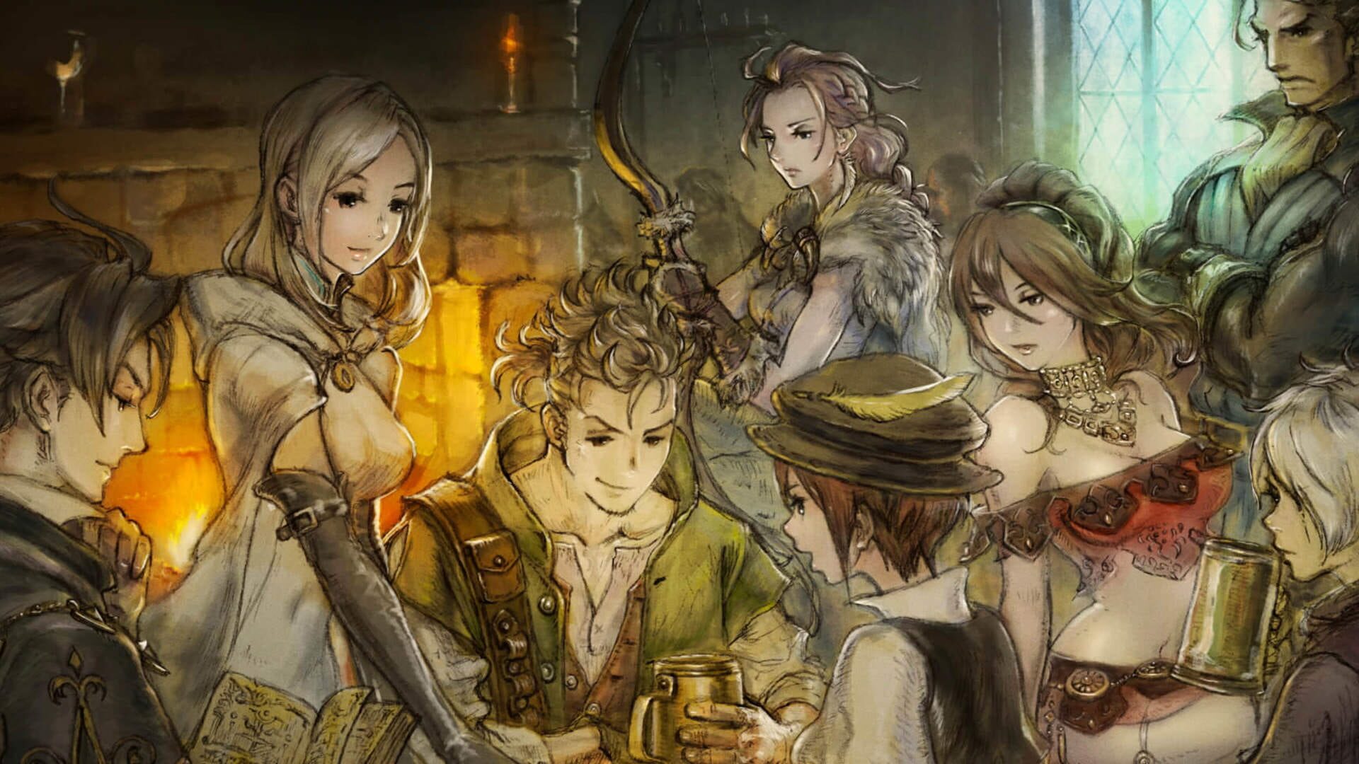 Foto do jogo Octopath Traveler