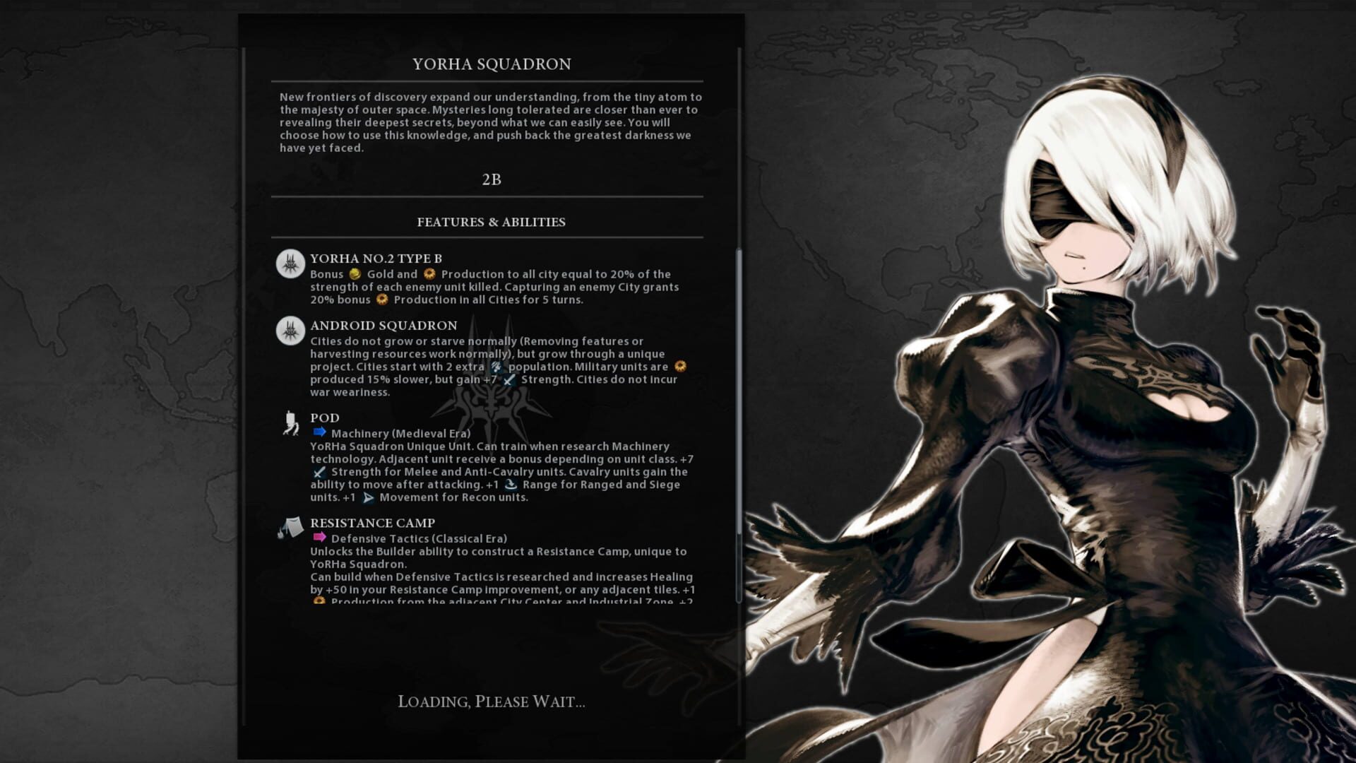 Foto do jogo Sid Meier's Civilization VI: Yorha Squadron Pack