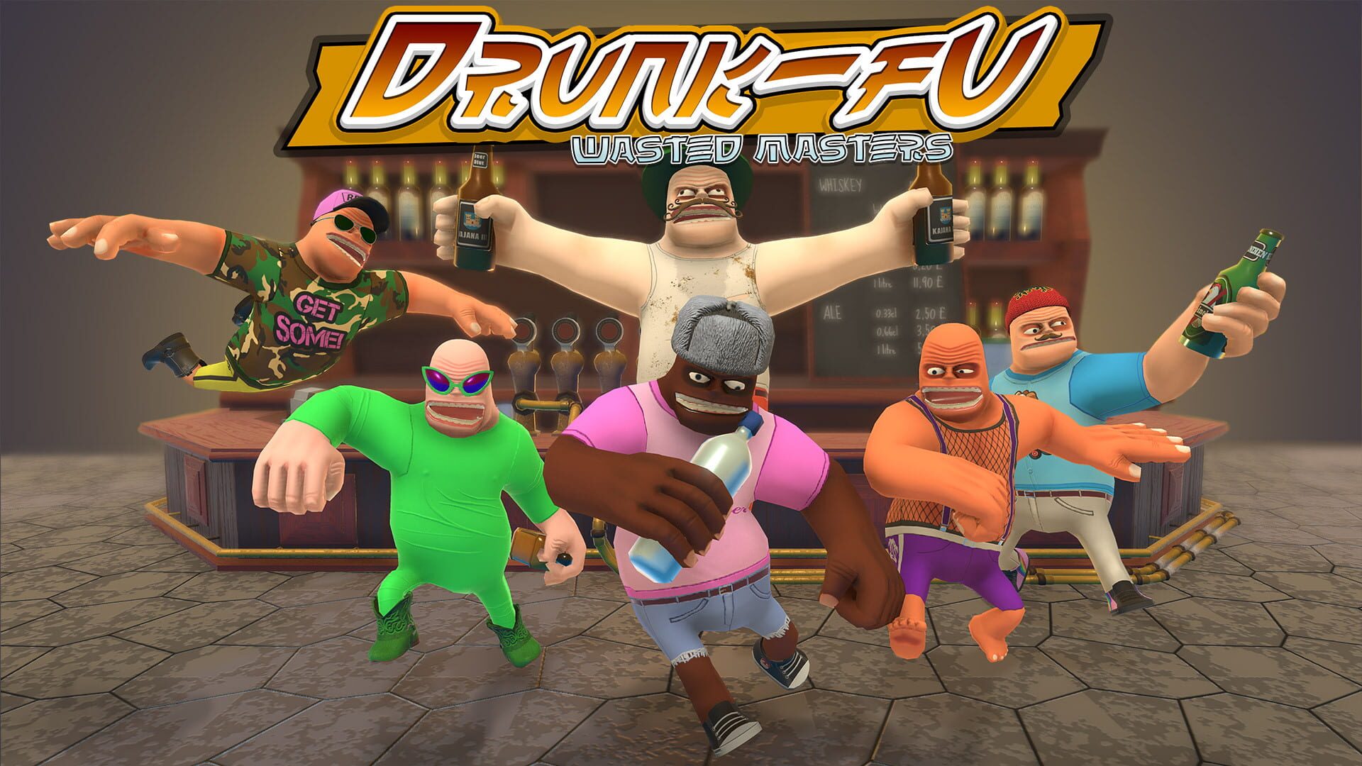 Foto do jogo Drunk-Fu: Wasted Masters