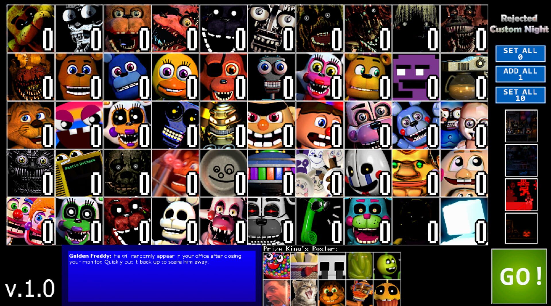 Foto do jogo Rejected Custom Night