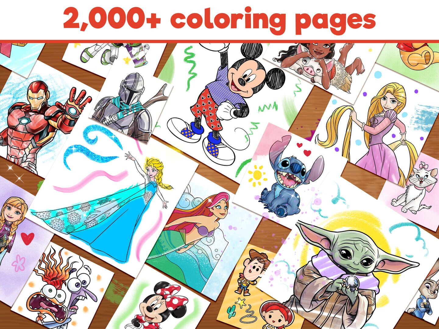Foto do jogo Disney Coloring World