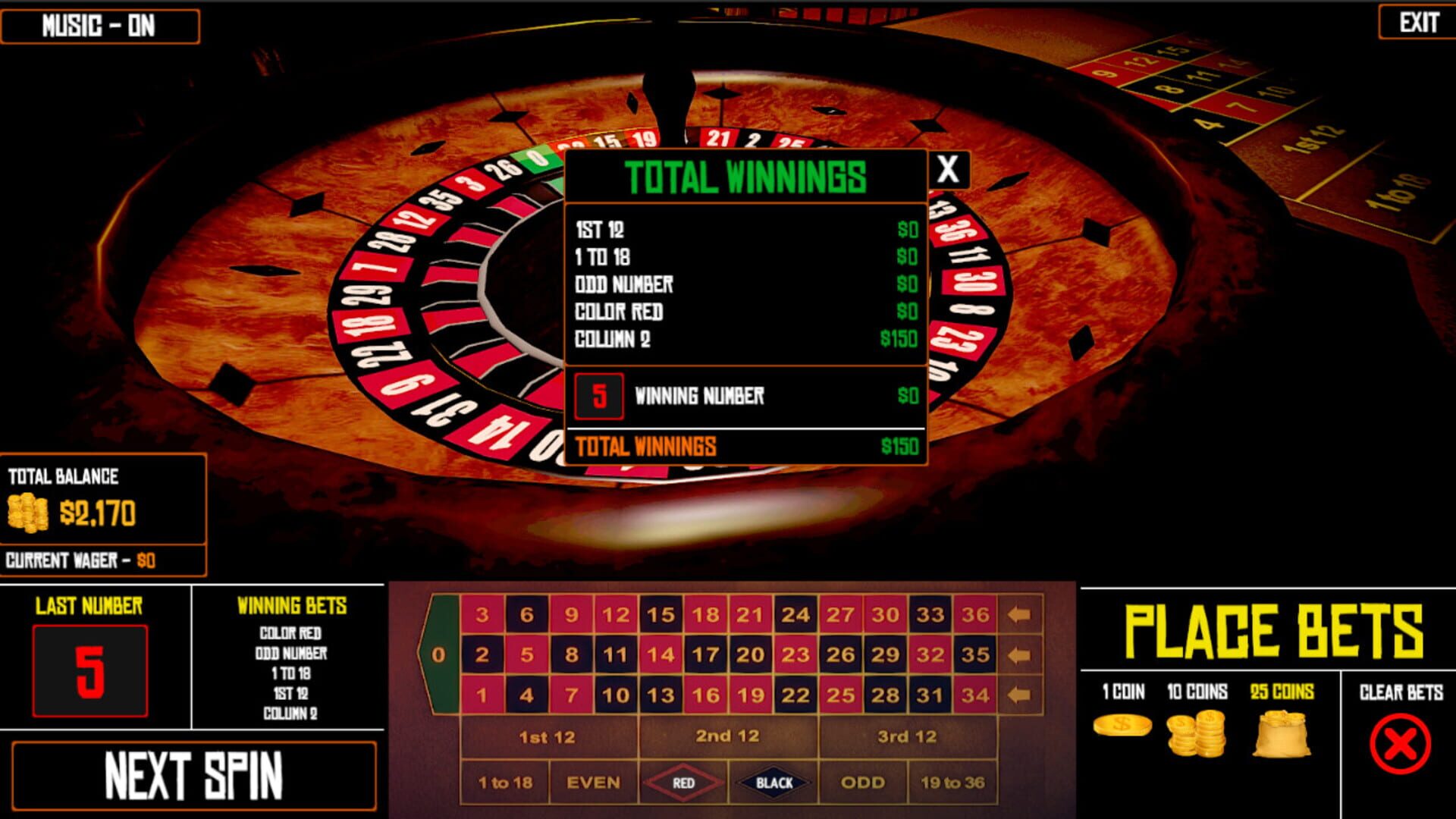 Foto do jogo Roulette Simulator 2