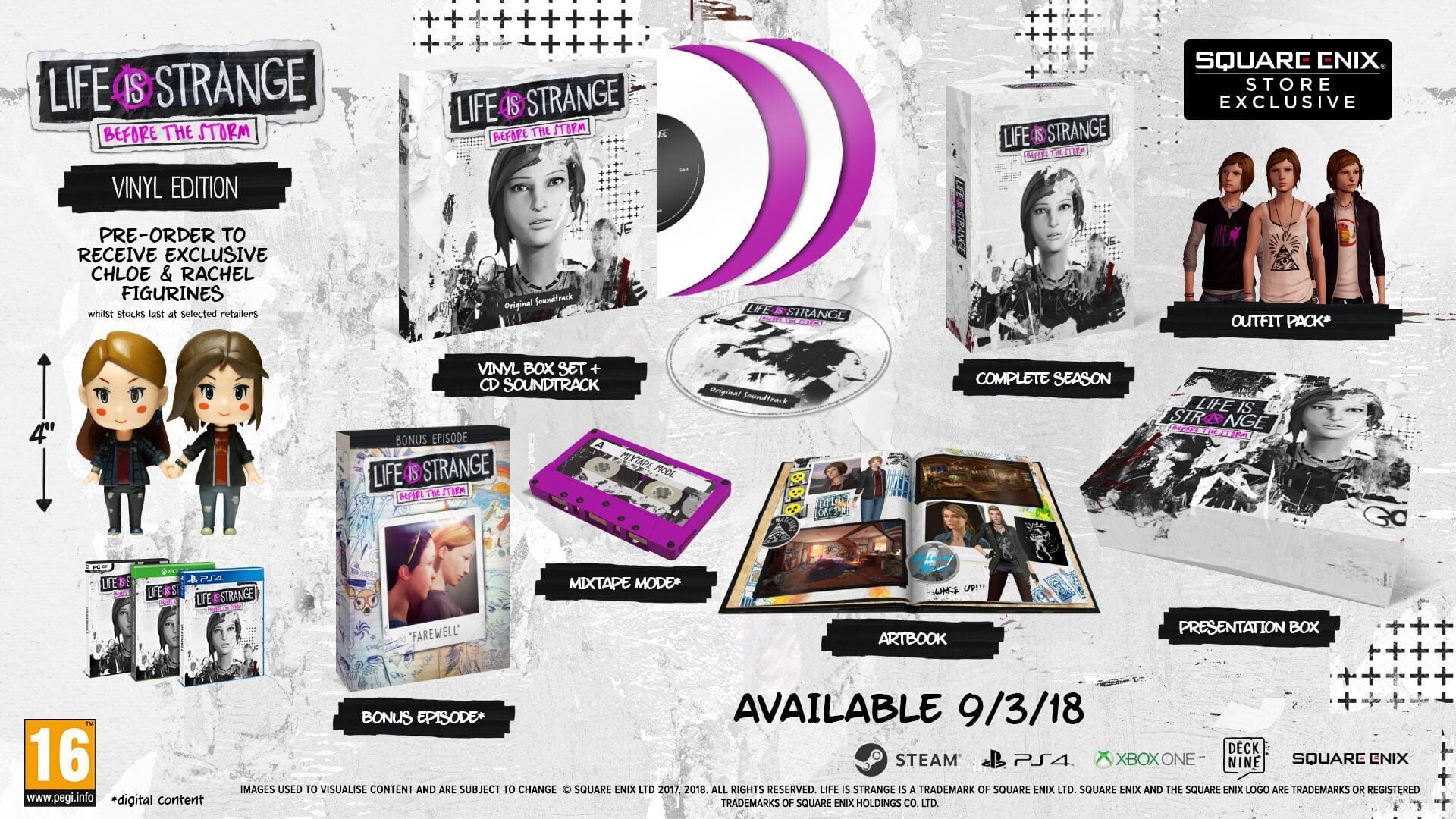Foto do jogo Life is Strange: Before the Storm - Vinyl Edition