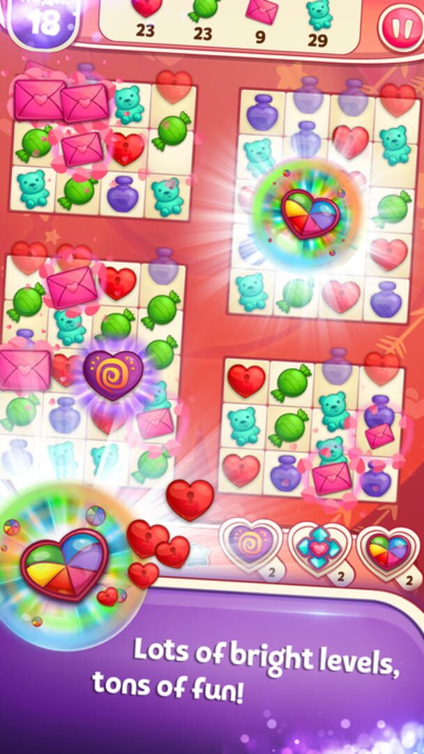 Foto do jogo Sweet Hearts Match 3
