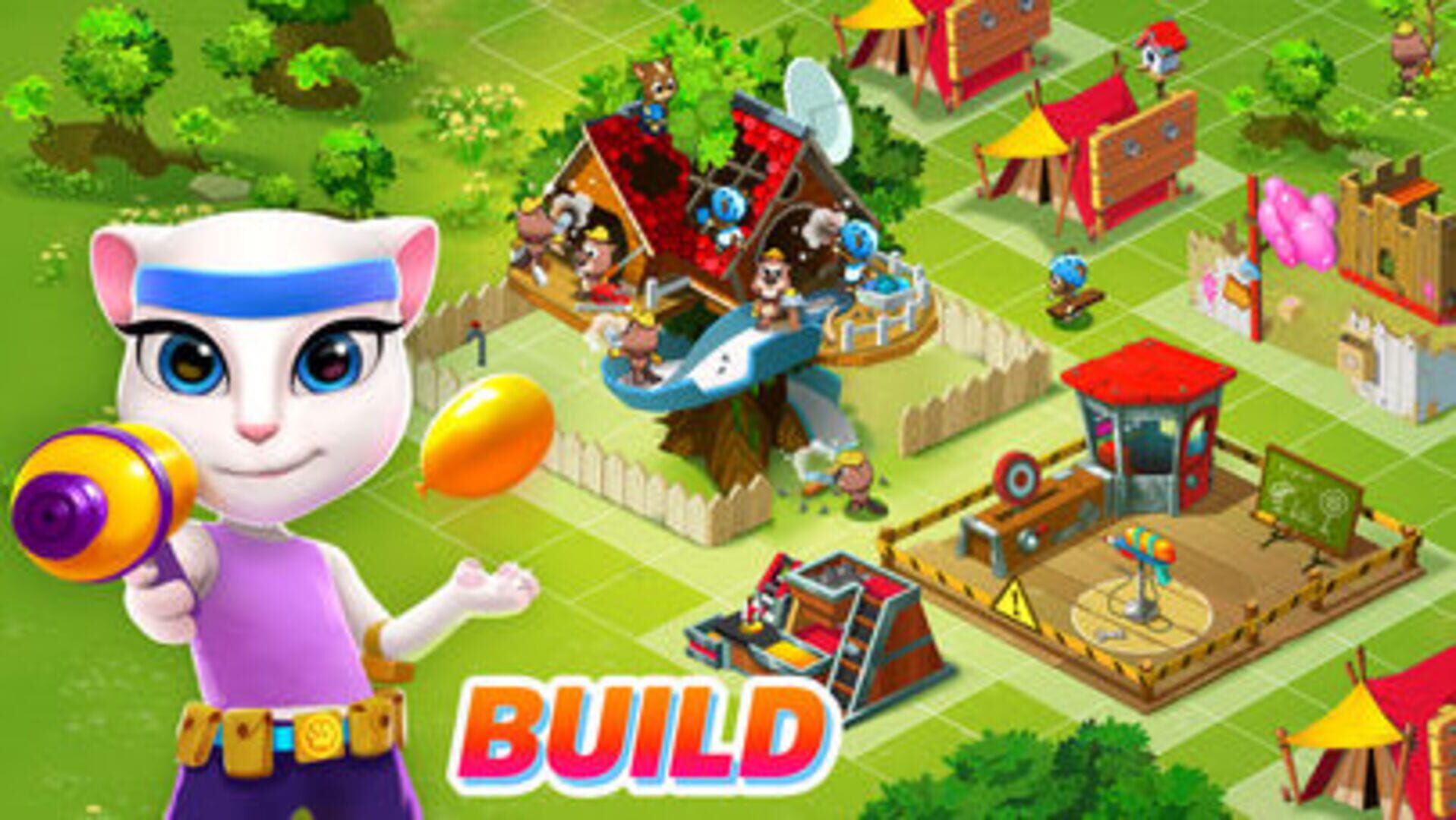 Foto do jogo Talking Tom Camp