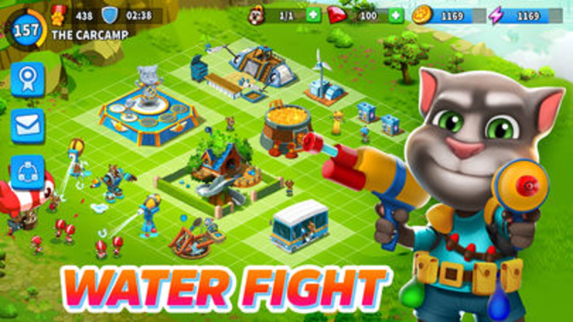 Foto do jogo Talking Tom Camp