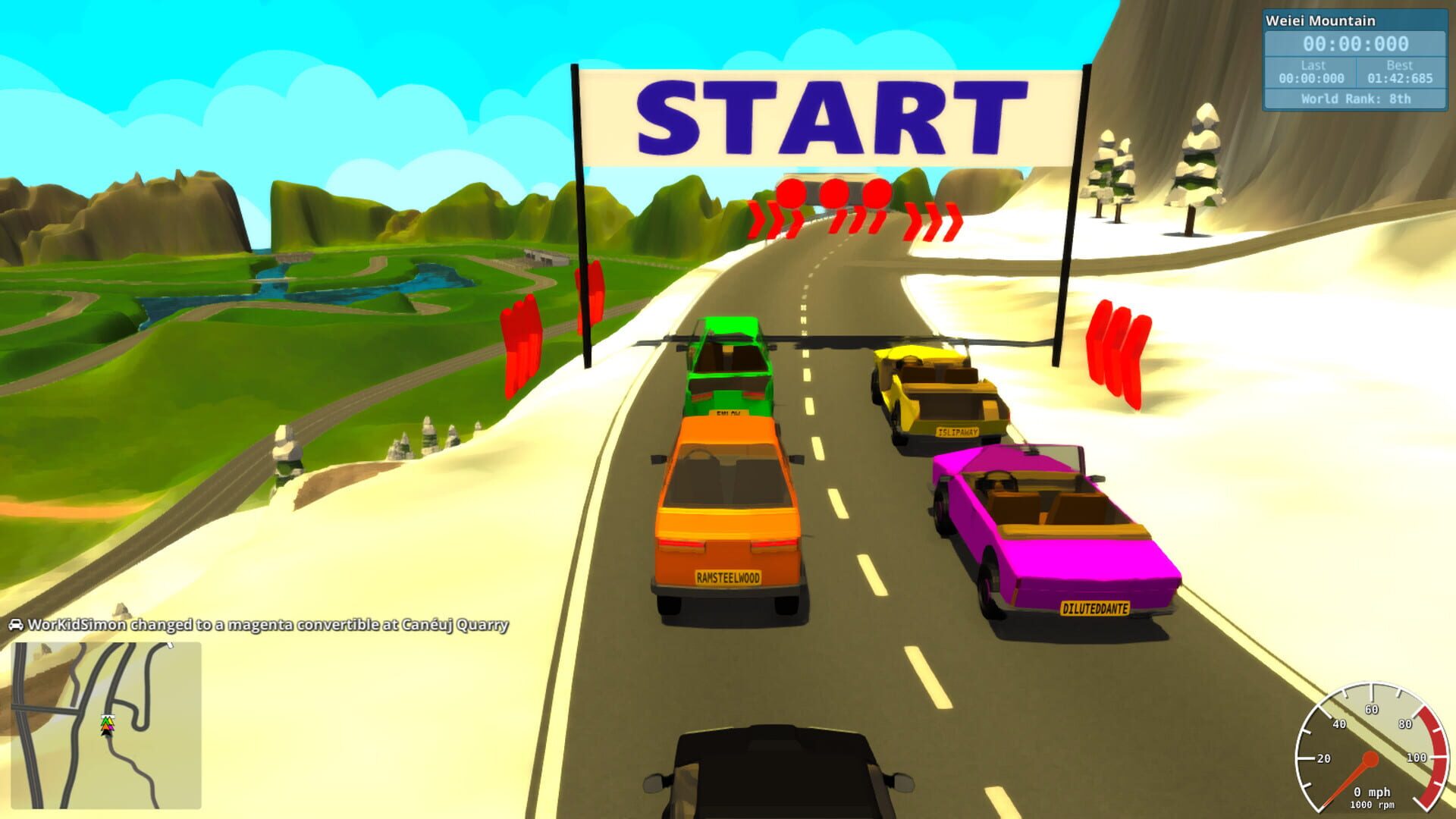 Foto do jogo Foreveracers
