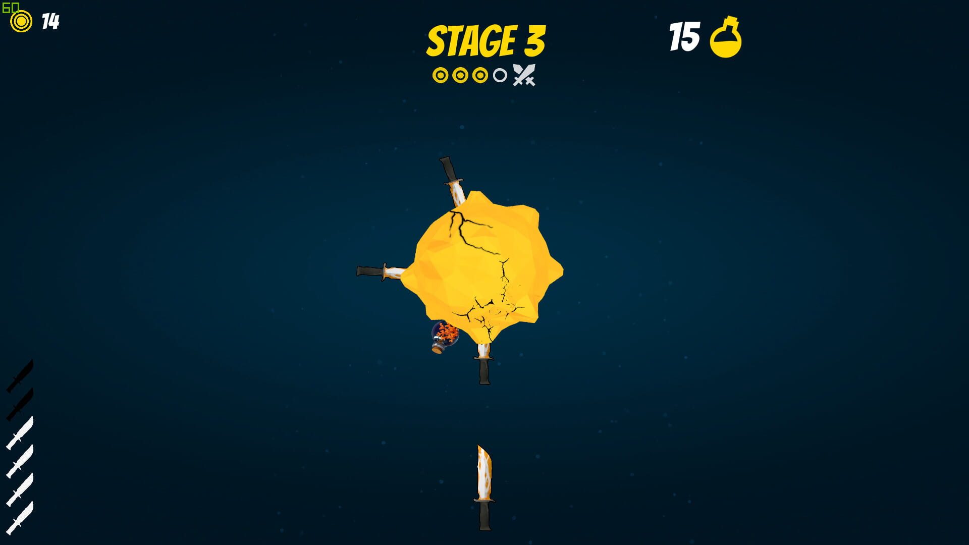 Foto do jogo Knife Hit Dash