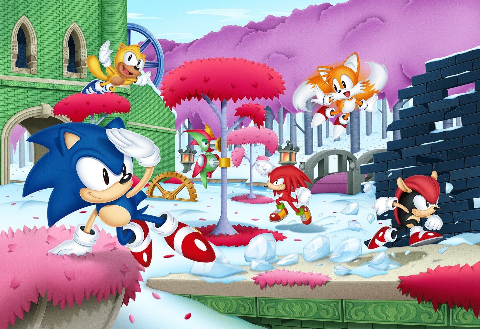 Foto do jogo Sonic Mania Plus