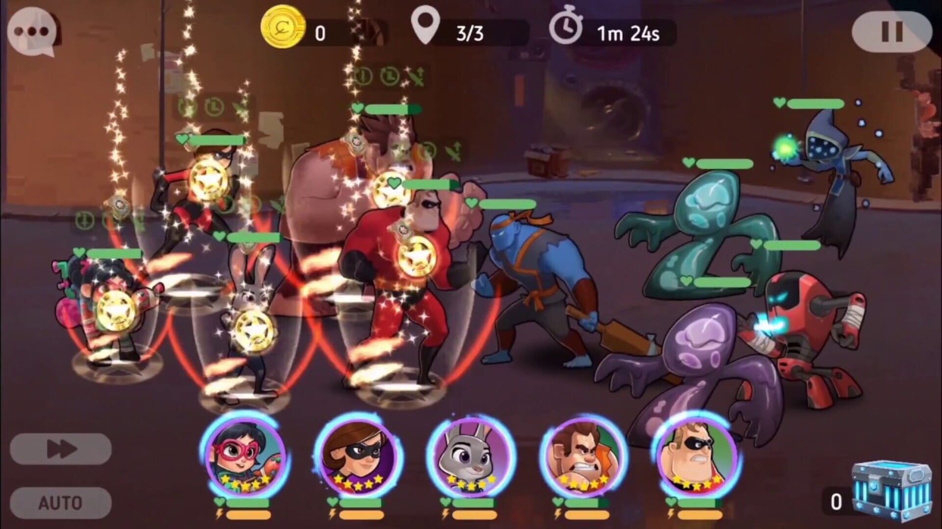 Foto do jogo Disney Heroes: Battle Mode