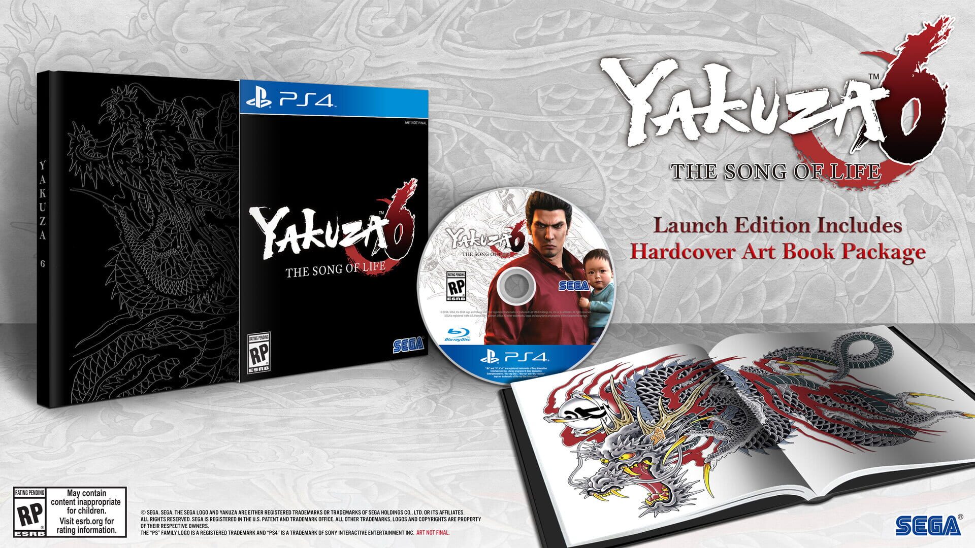 Foto do jogo Yakuza 6: The Song of Life - Launch Edition