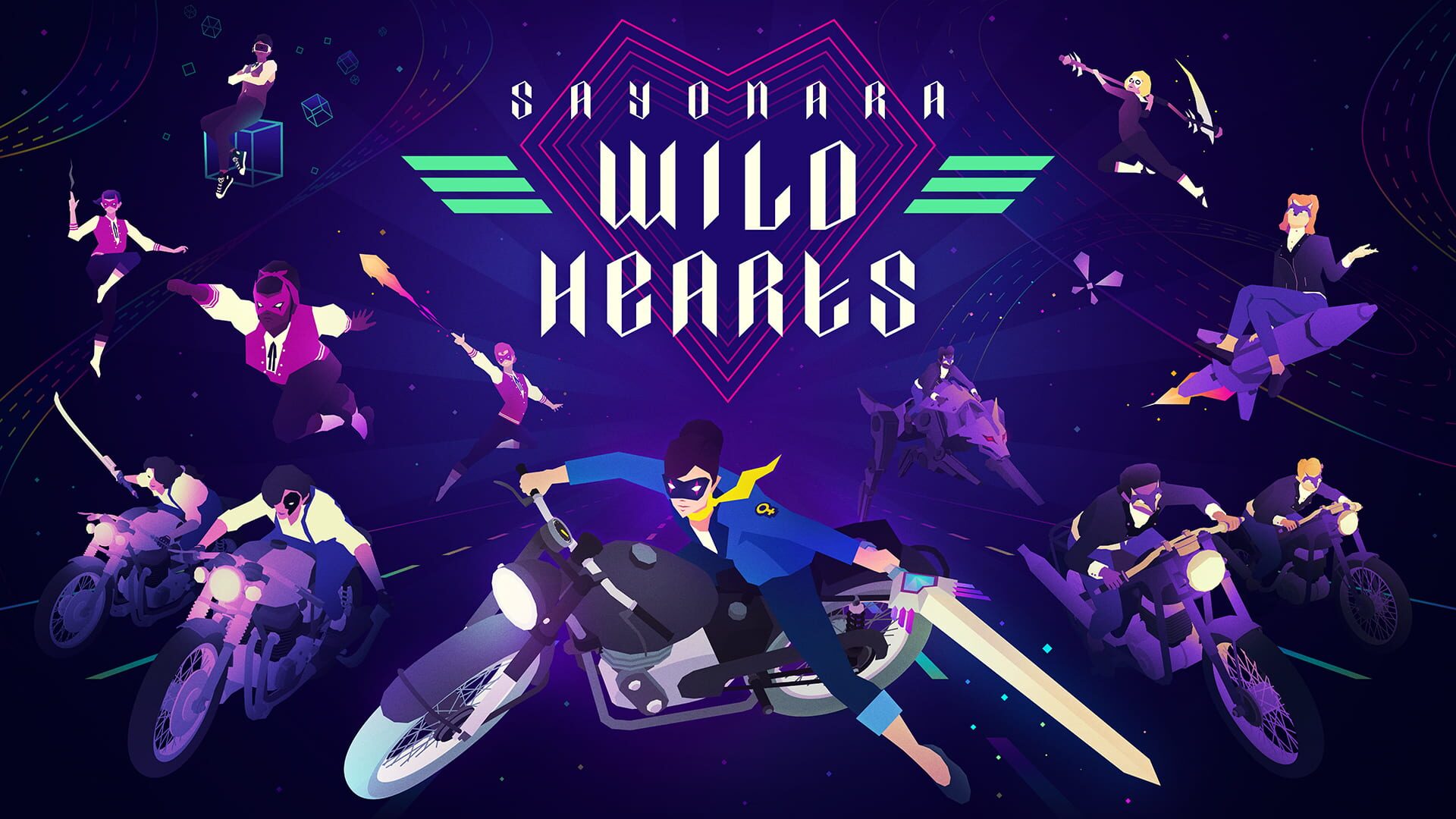 Foto do jogo Sayonara Wild Hearts