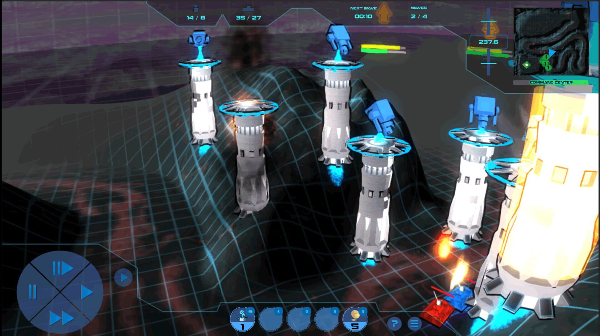 Foto do jogo Galactic Tower Defense