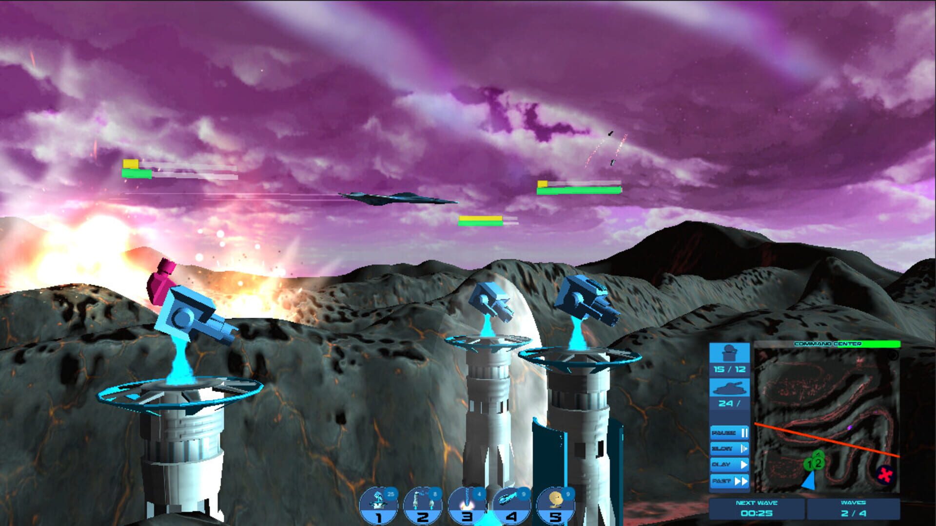 Foto do jogo Galactic Tower Defense