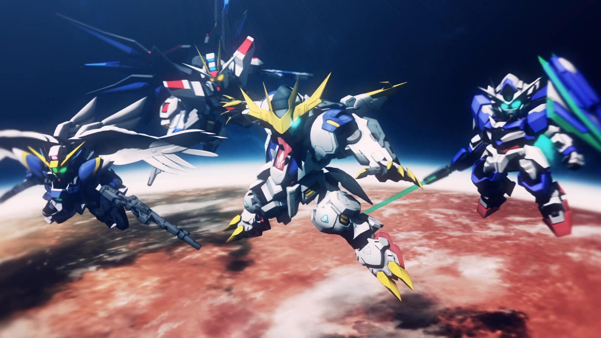 Foto do jogo SD Gundam G Generation Cross Rays