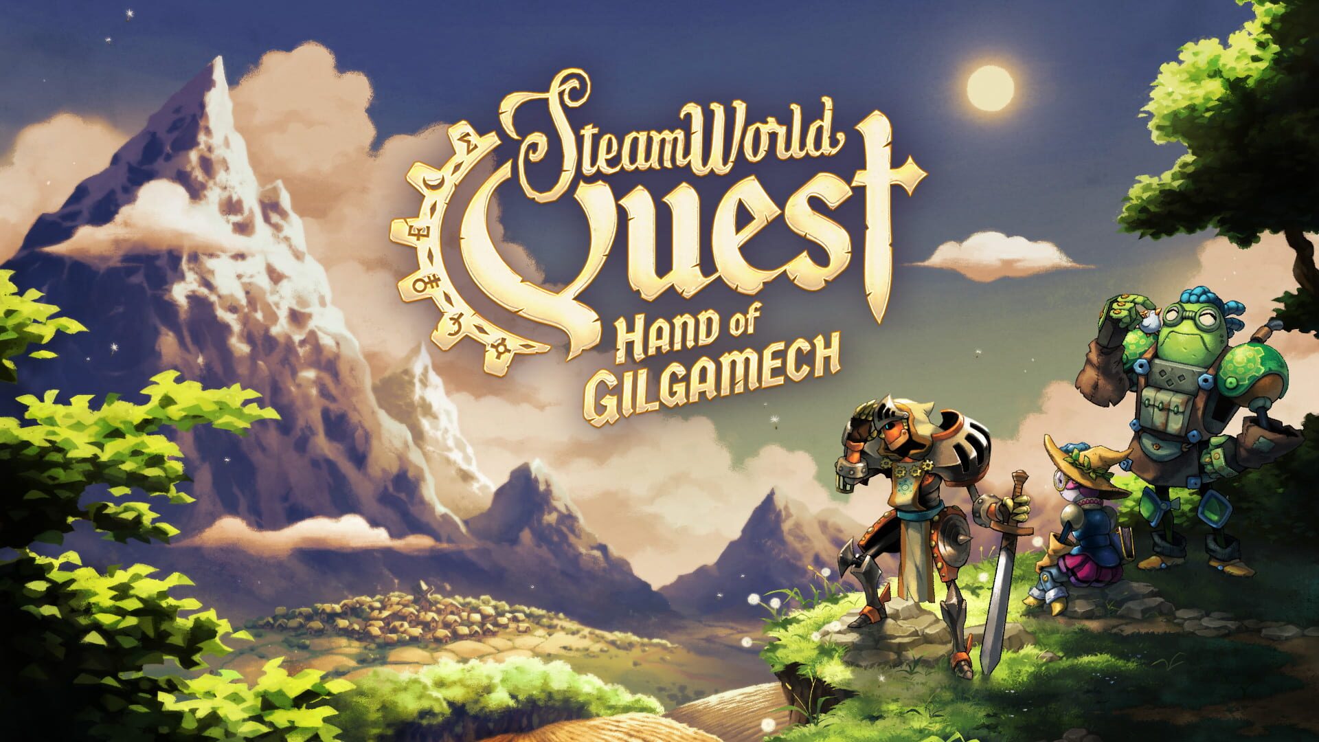 Foto do jogo SteamWorld Quest: Hand of Gilgamech