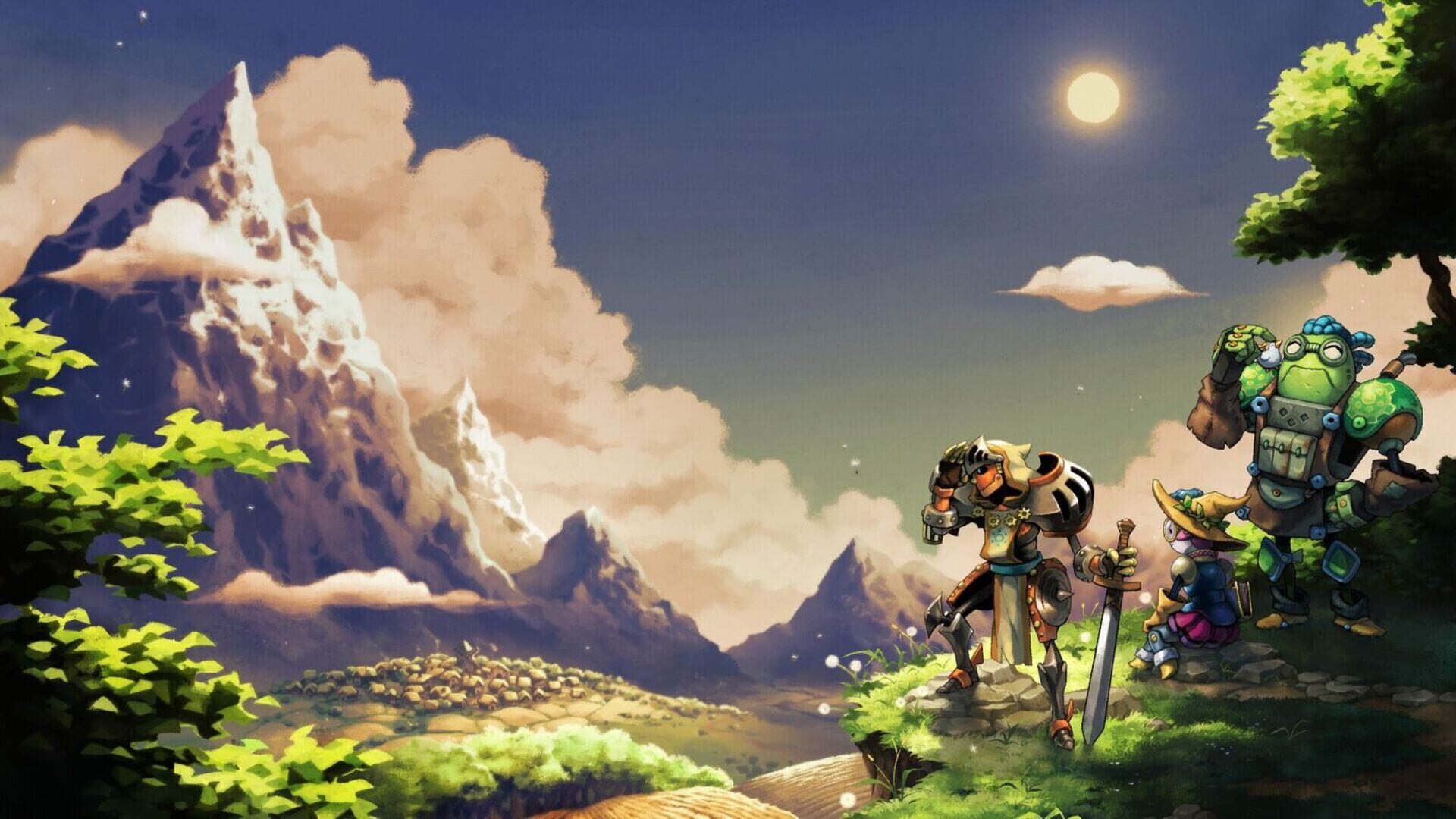 Foto do jogo SteamWorld Quest: Hand of Gilgamech