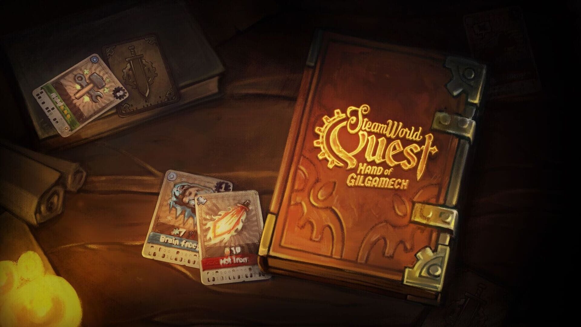 Foto do jogo SteamWorld Quest: Hand of Gilgamech