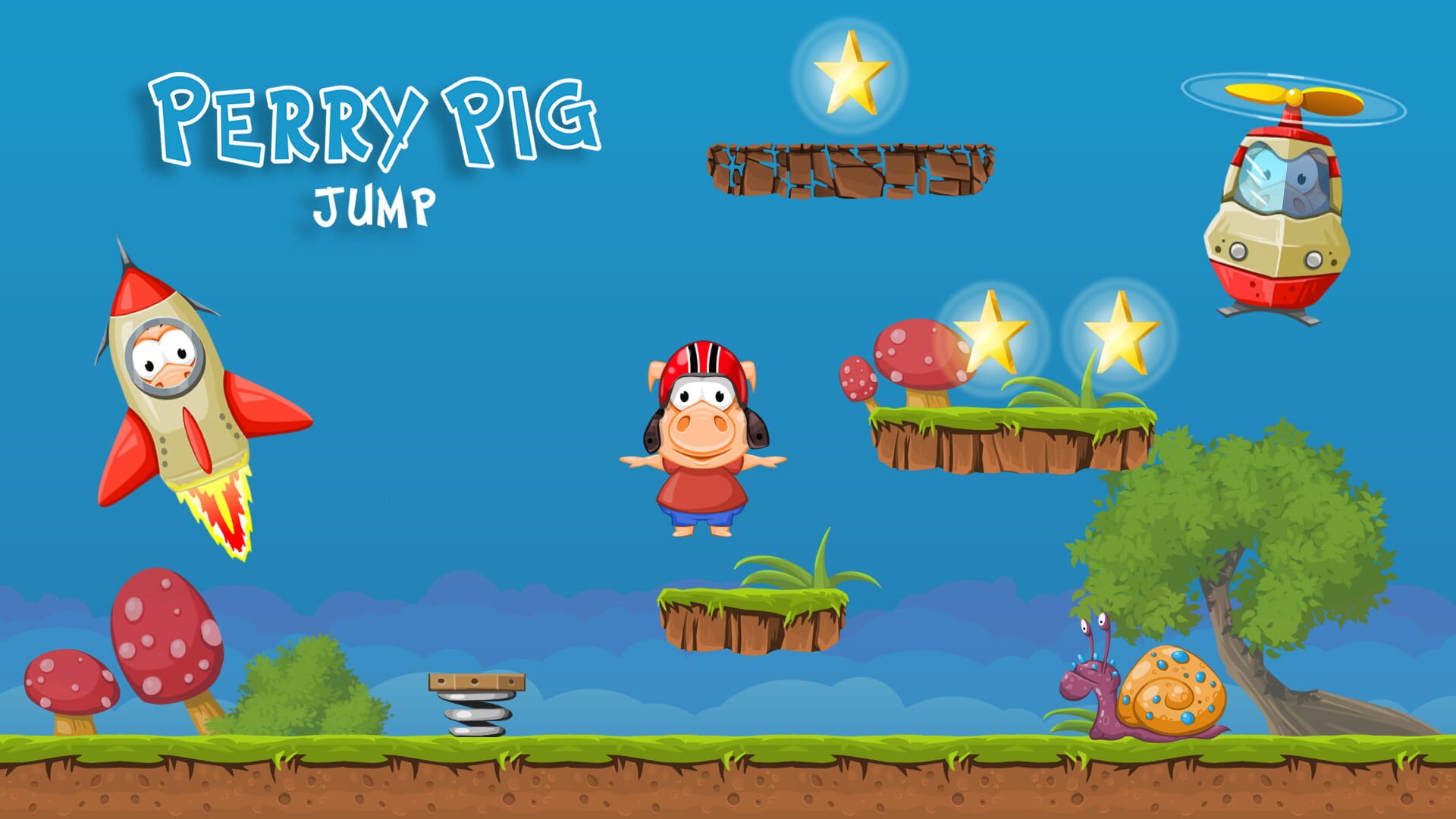 Foto do jogo Perry Pig Jump