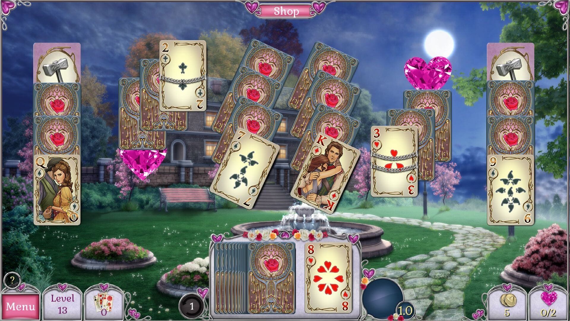 Foto do jogo Jewel Match Solitaire L'Amour