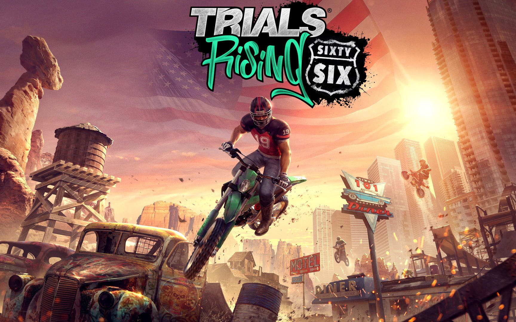 Foto do jogo Trials Rising: Sixty Six