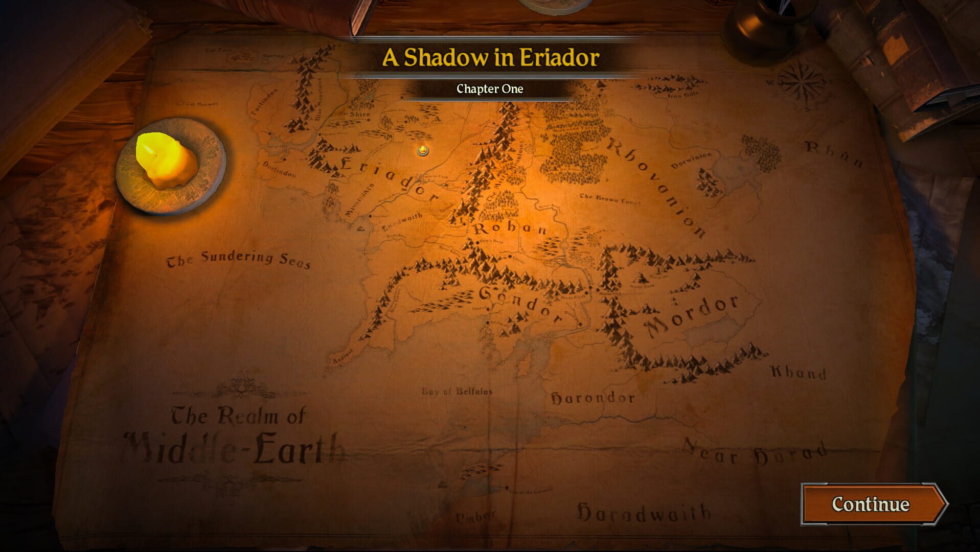 Foto do jogo The Lord of the Rings: Journeys in Middle-earth