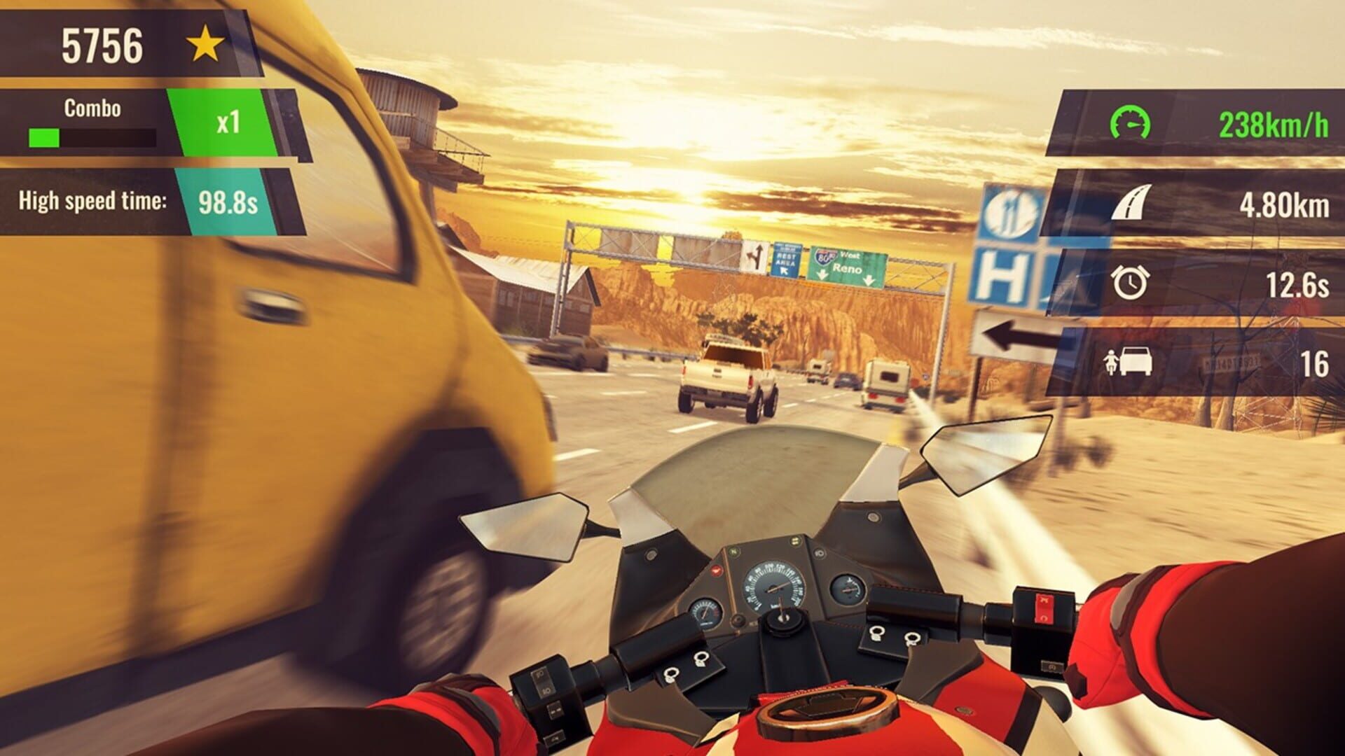Foto do jogo Moto Rush GT