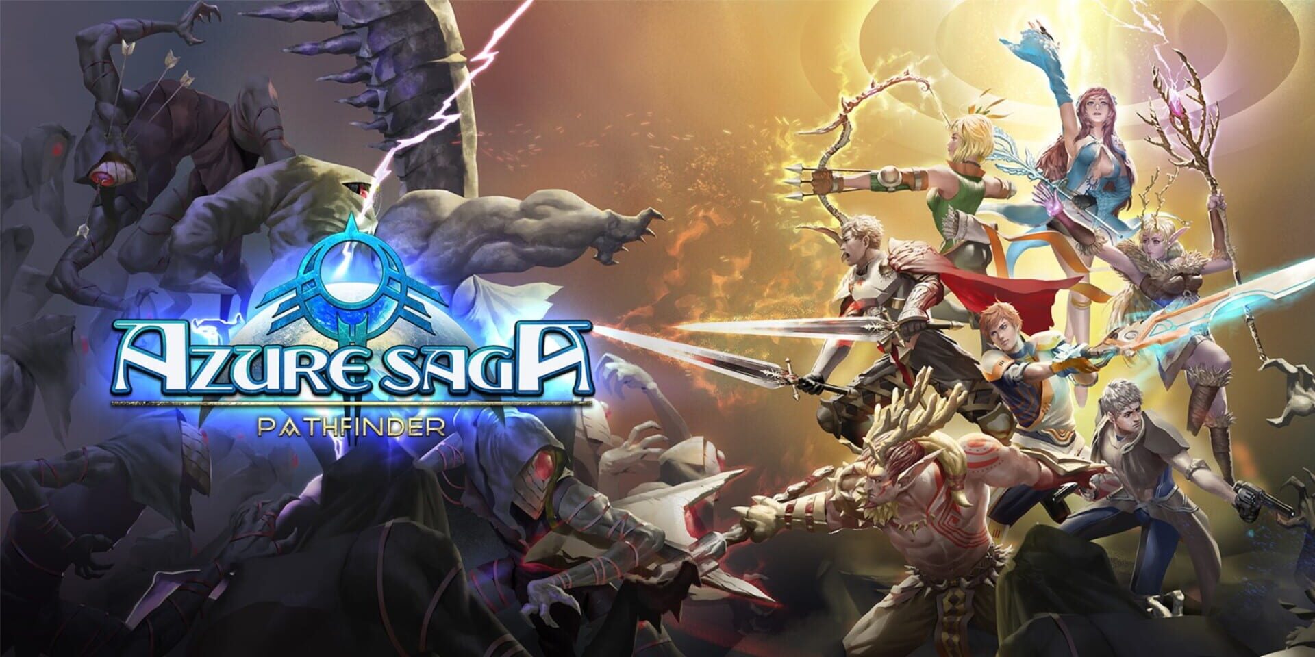 Foto do jogo Azure Saga: Pathfinder - Deluxe Edition