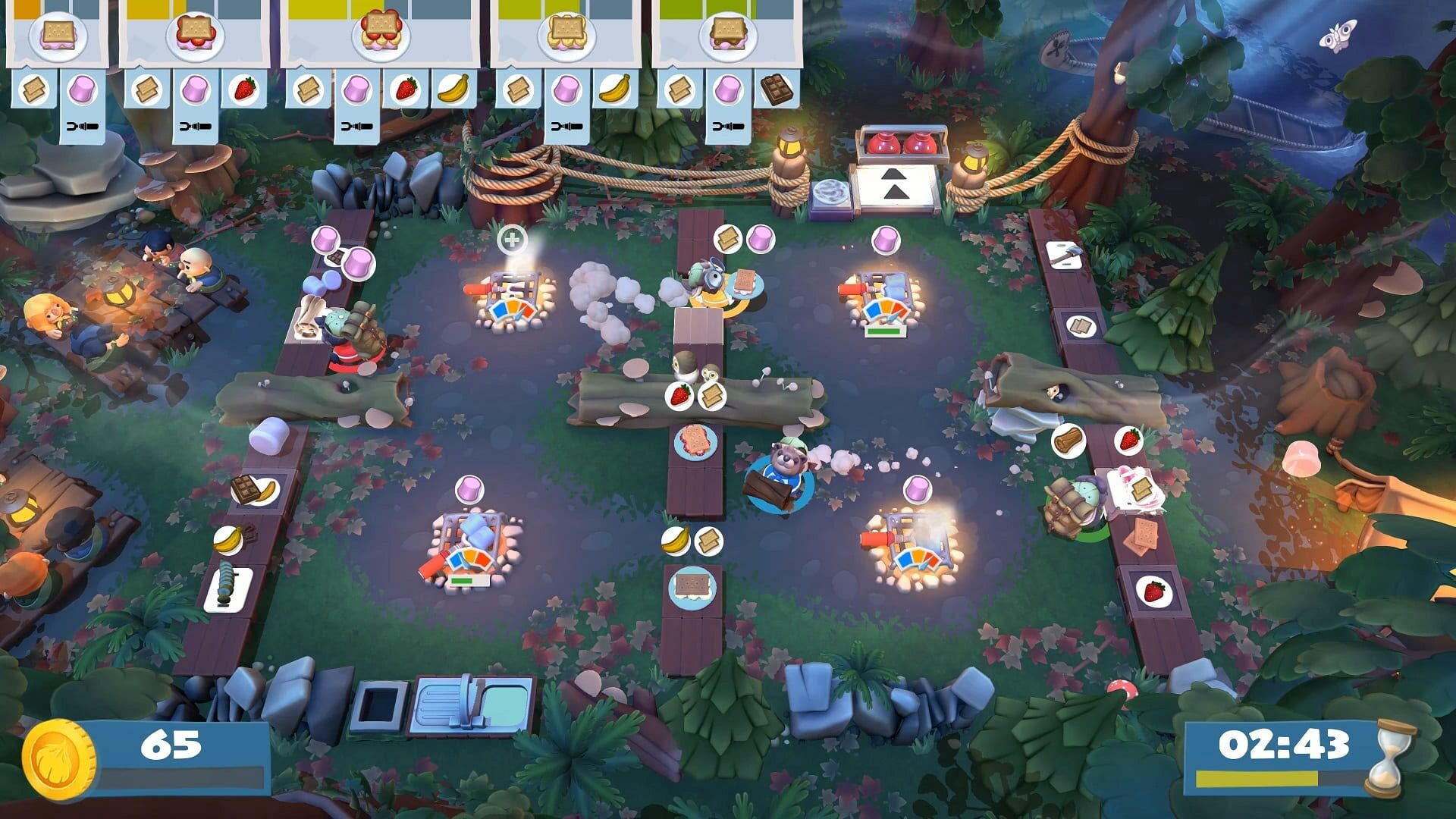 Foto do jogo Overcooked! 2: Campfire Cook Off